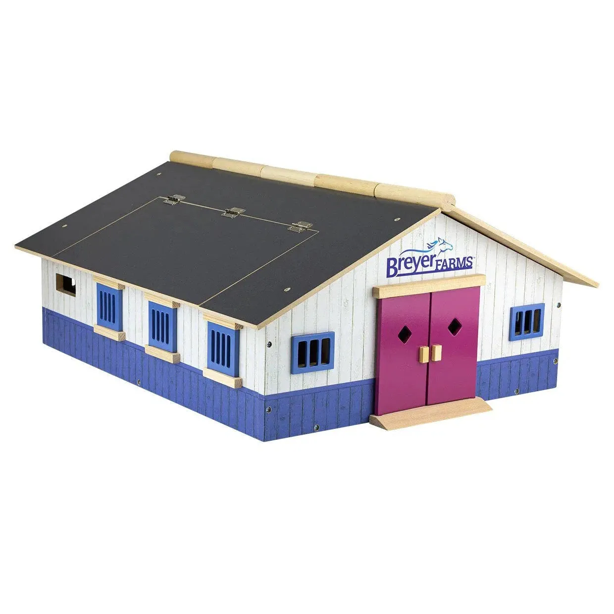 Breyer Farms™ Deluxe Wood Stable Playset