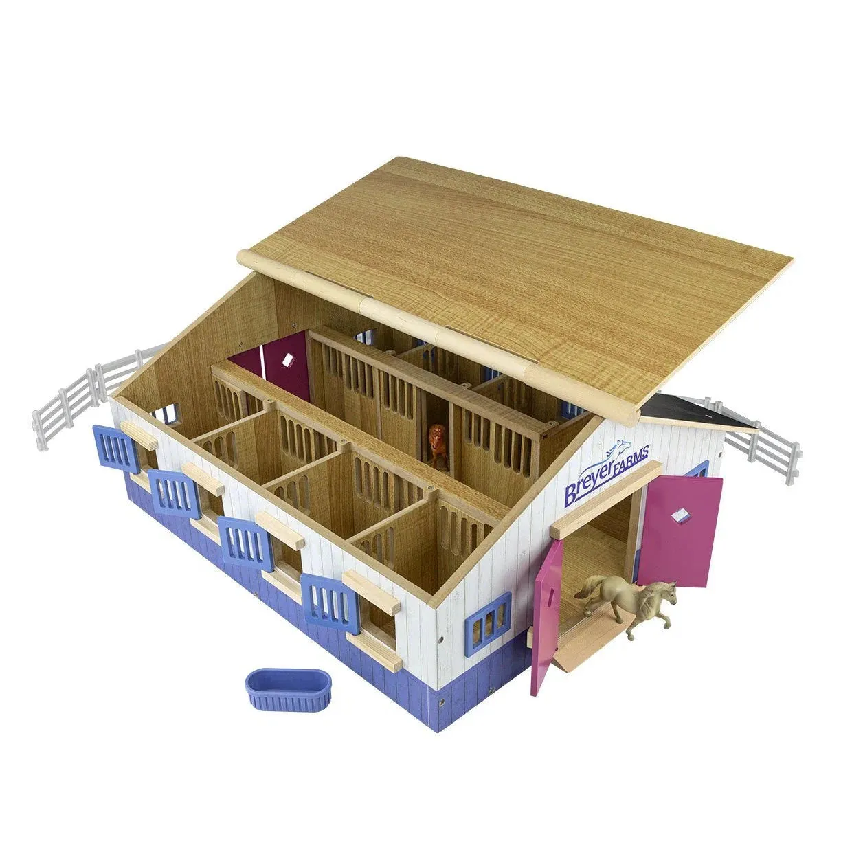 Breyer Farms™ Deluxe Wood Stable Playset