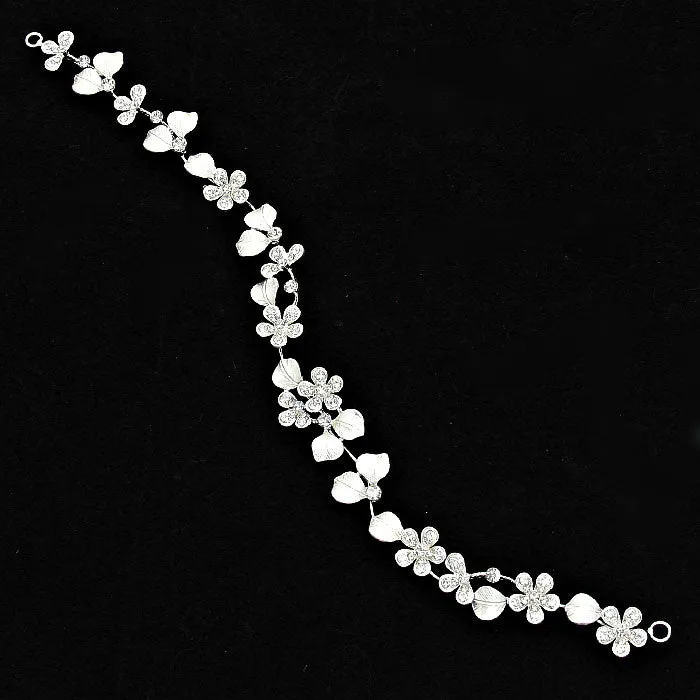 Bridal Crystal Rhinestone Bun Wrap Hair Pin