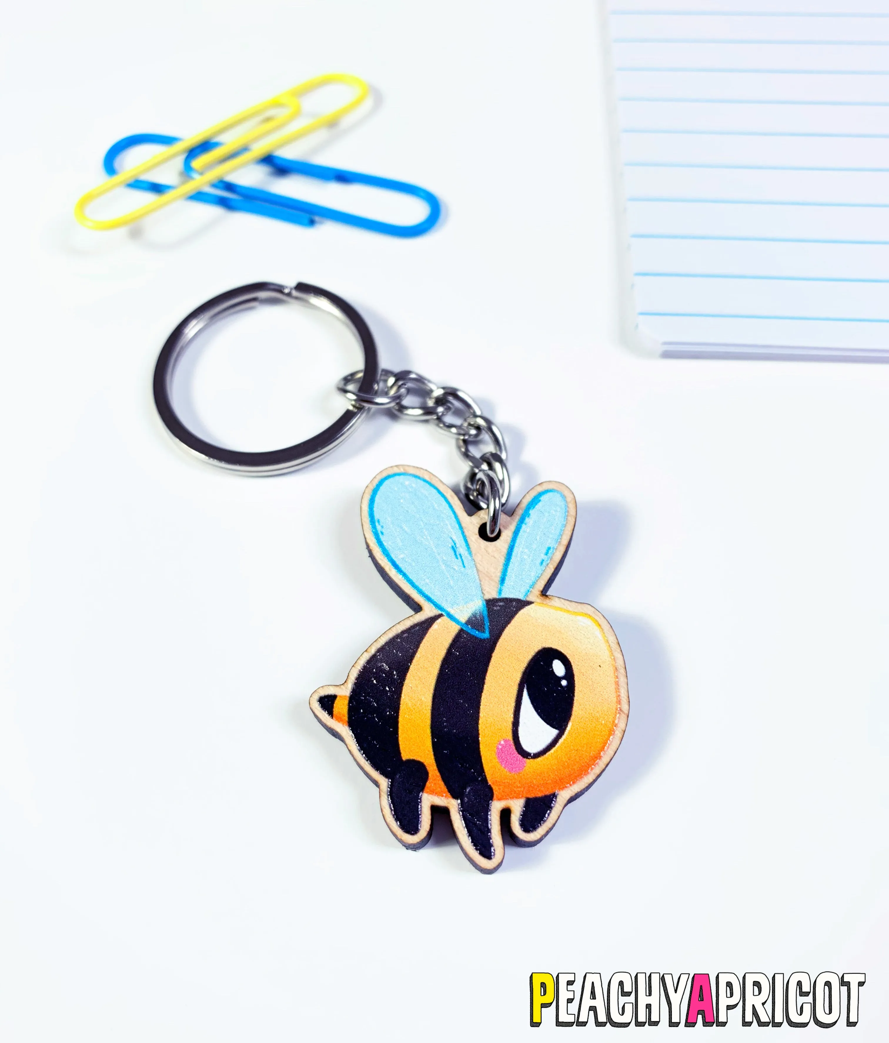 Bumble Bee Keychain