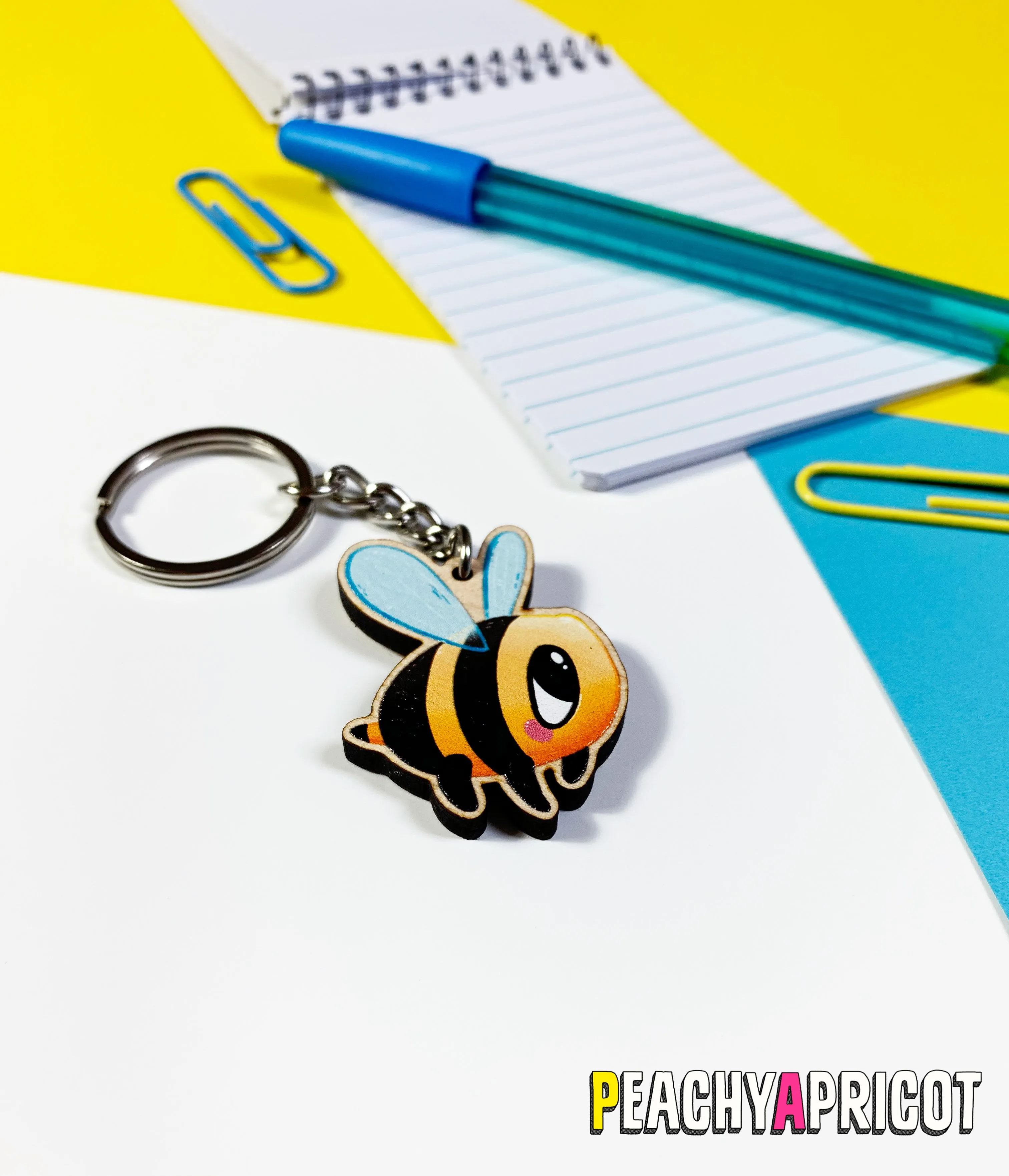 Bumble Bee Keychain