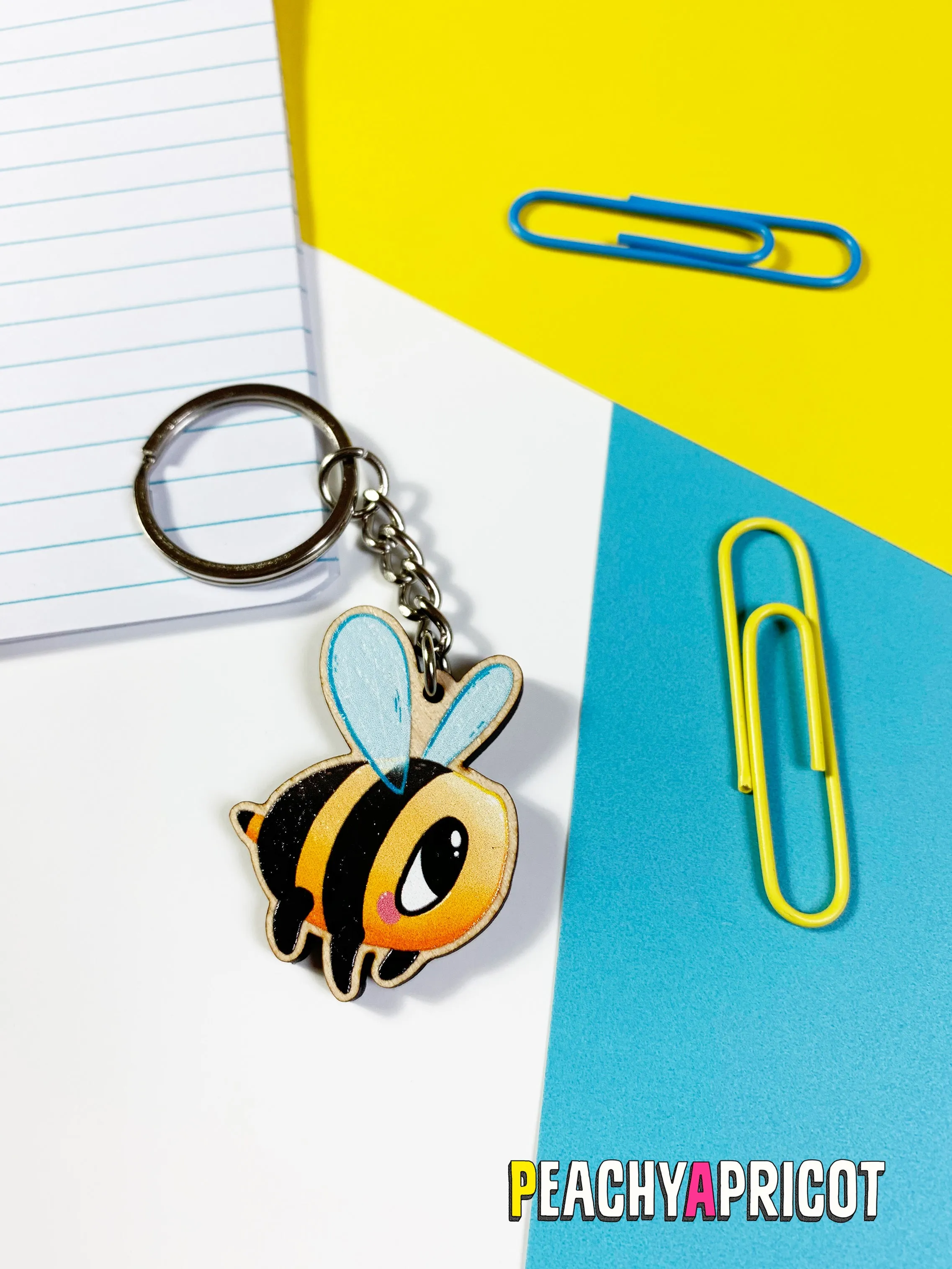 Bumble Bee Keychain