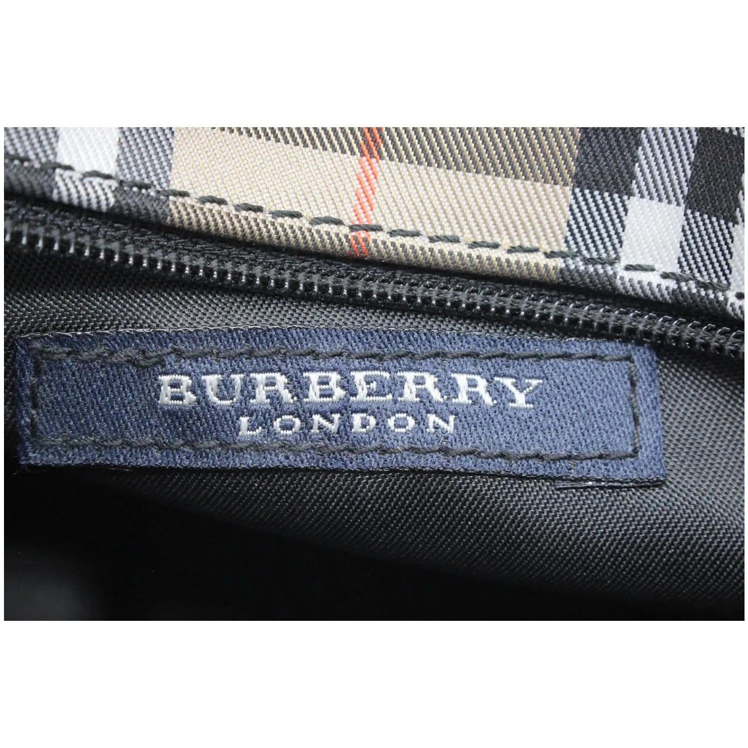 BURBERRY Mini Nova Check Canvas Tote Bag Beige