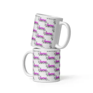 BURBU BELIEVERS White glossy mug