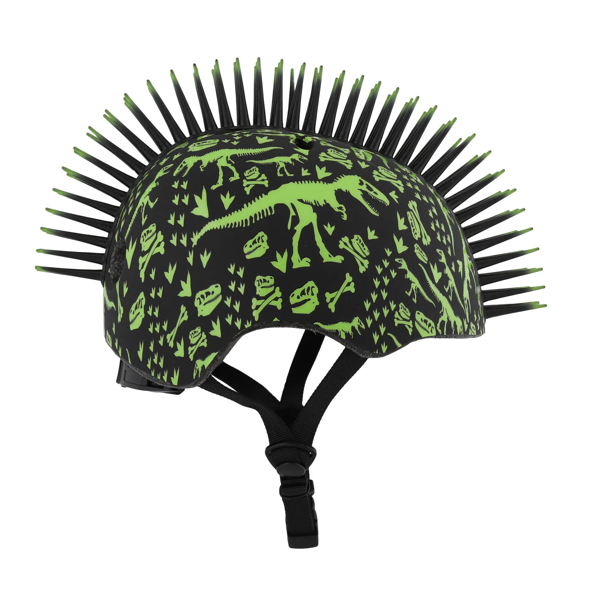 C-Preme Raskullz Child Helmet (5  Years) - T-Rex Bonez Mohawk
