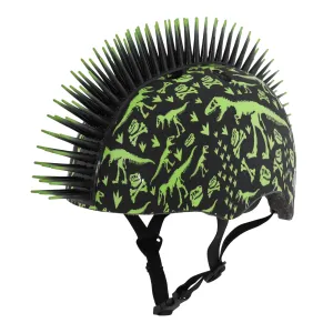 C-Preme Raskullz Child Helmet (5  Years) - T-Rex Bonez Mohawk