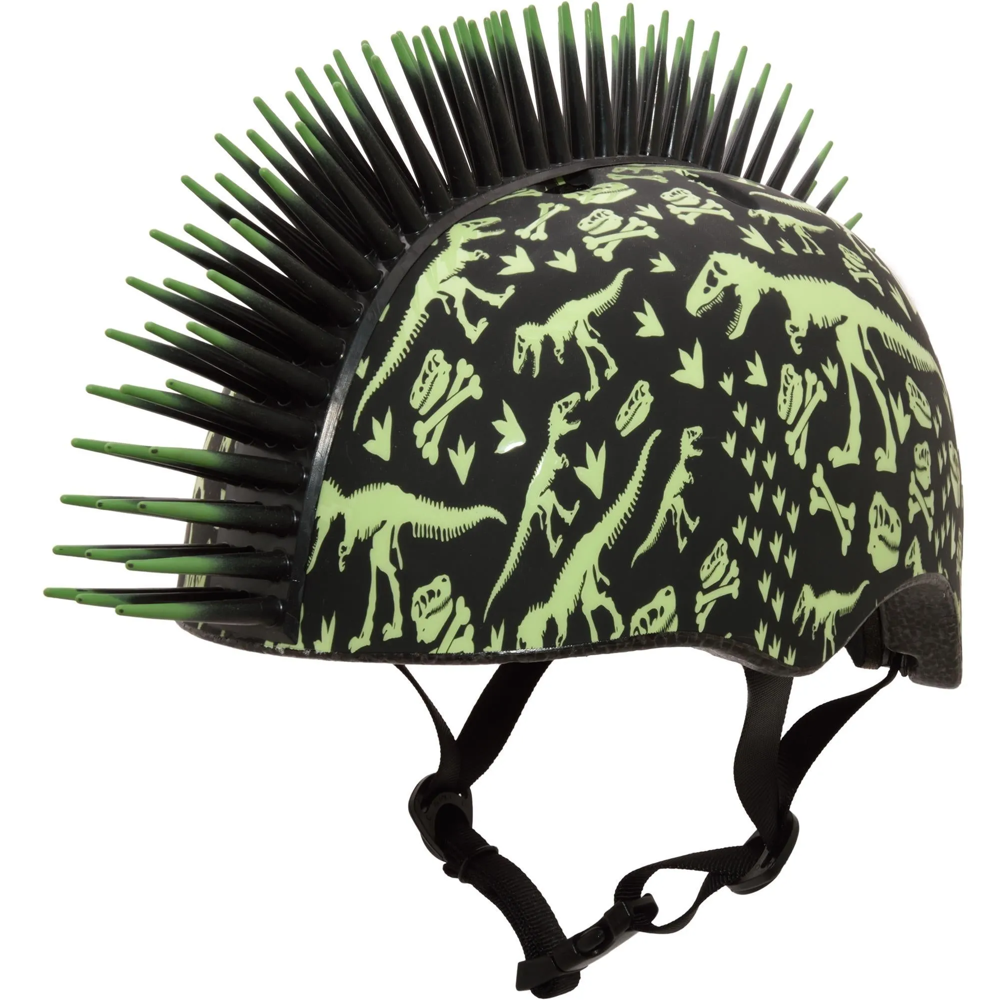C-Preme Raskullz Toddler Helmet (3  Years) - T-Rex Bonez Mohawk