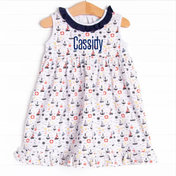 Captain Cute Dress, Navy