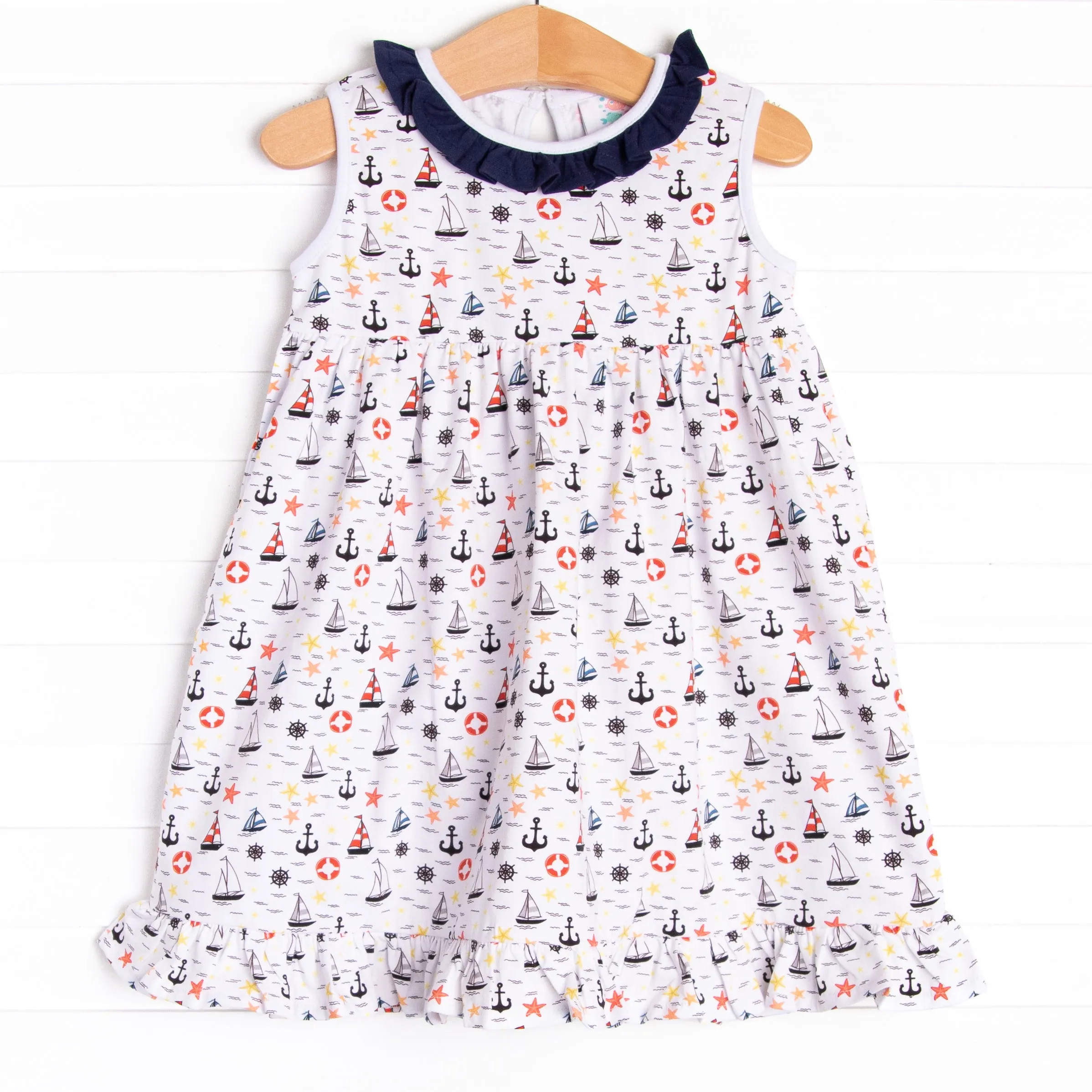 Captain Cute Dress, Navy