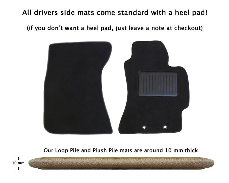 Car Mats to fit Mini Cooper R50 & R53 (2000 - 2008)