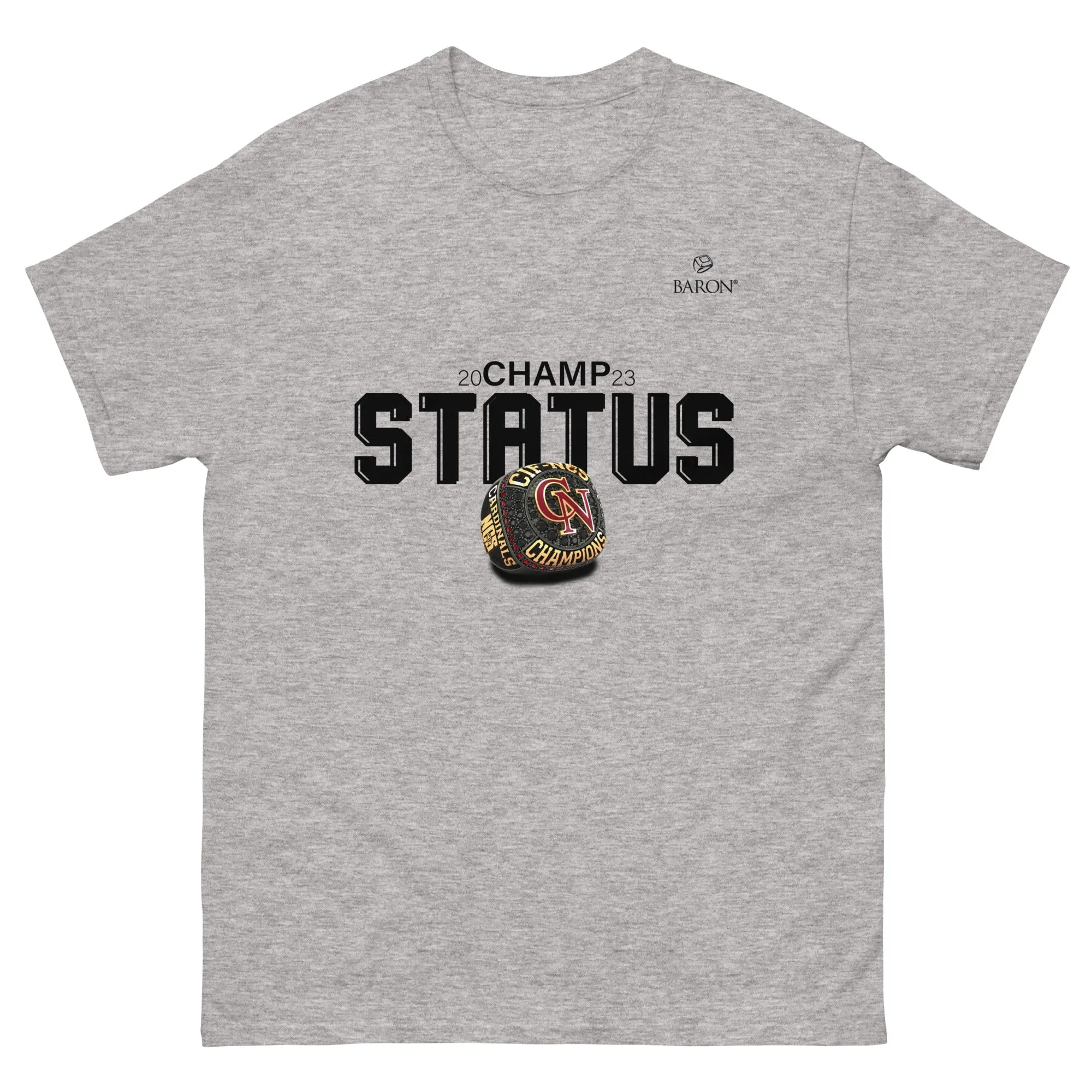 Cardinal Newman Baseball 2023 Championship T-Shirt