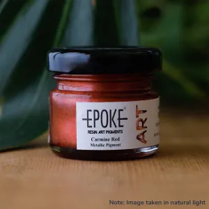 Carmine Red (Metallic) - Mini Pigment Paste -20g