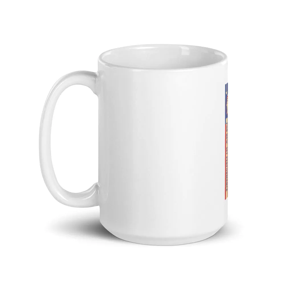 CBS Electron Tube White glossy mug