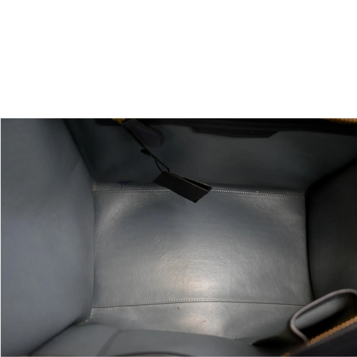 CELINE Luggage Calfskin Leather Tote Bag Tri-Color