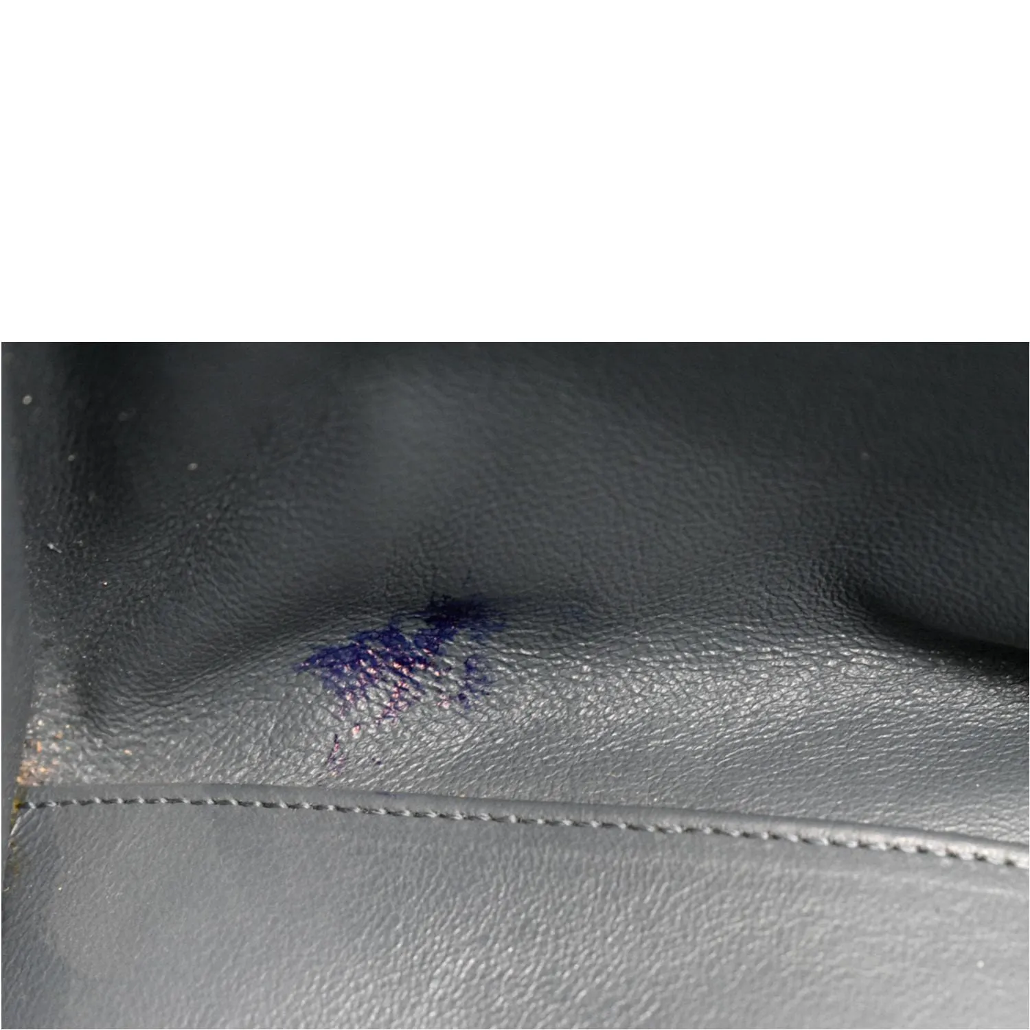 CELINE Luggage Calfskin Leather Tote Bag Tri-Color