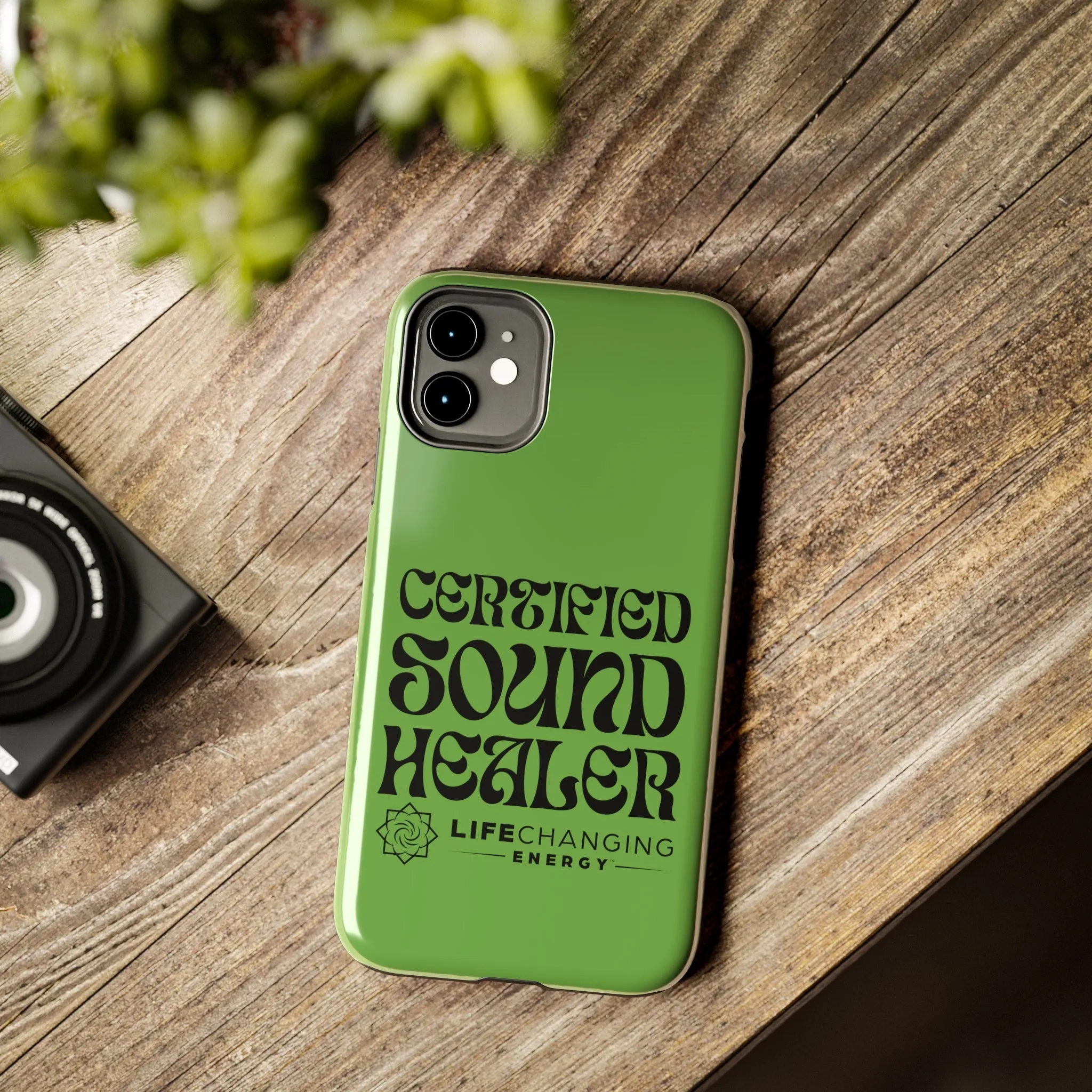 Certified Sound Healer Phone Case - Green