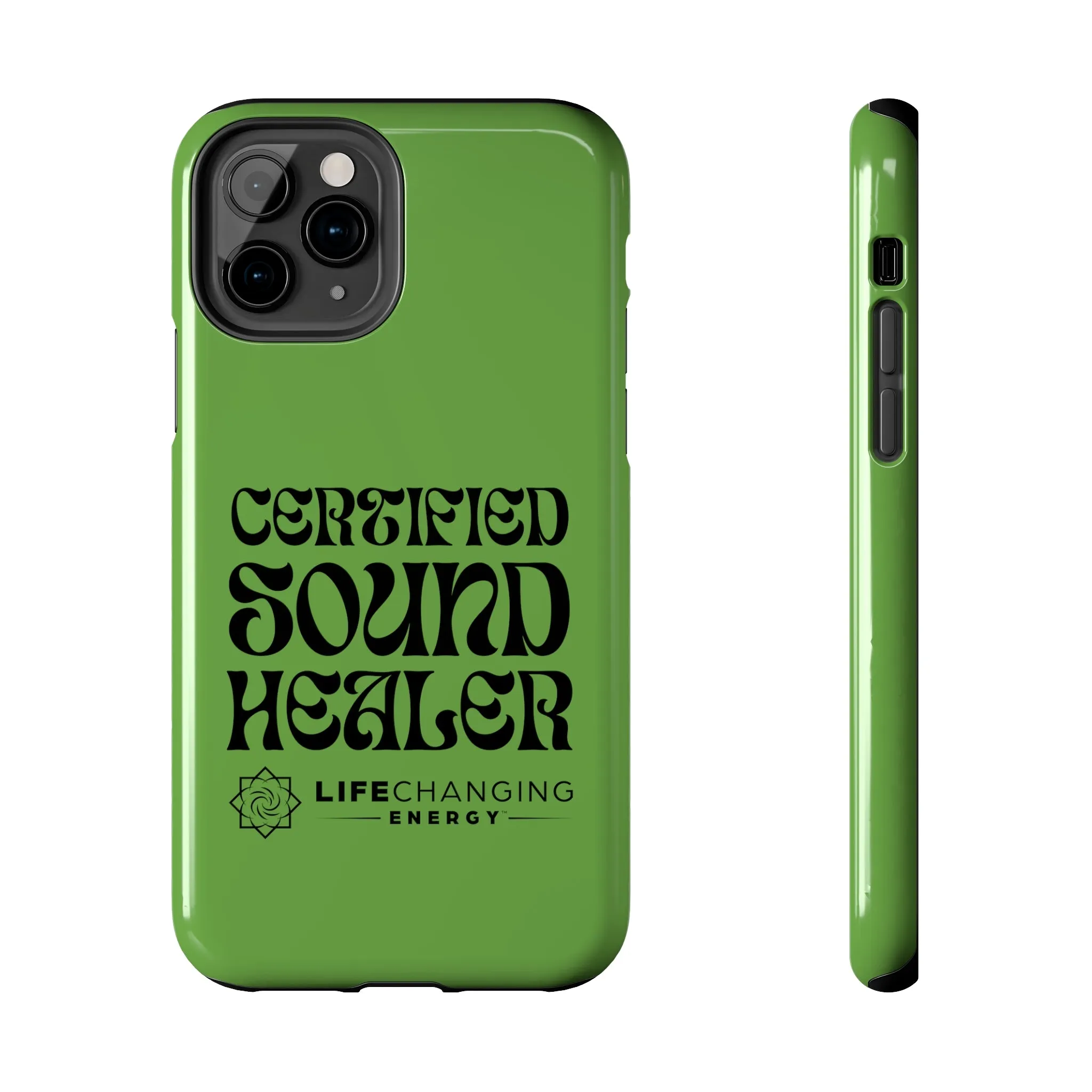 Certified Sound Healer Phone Case - Green