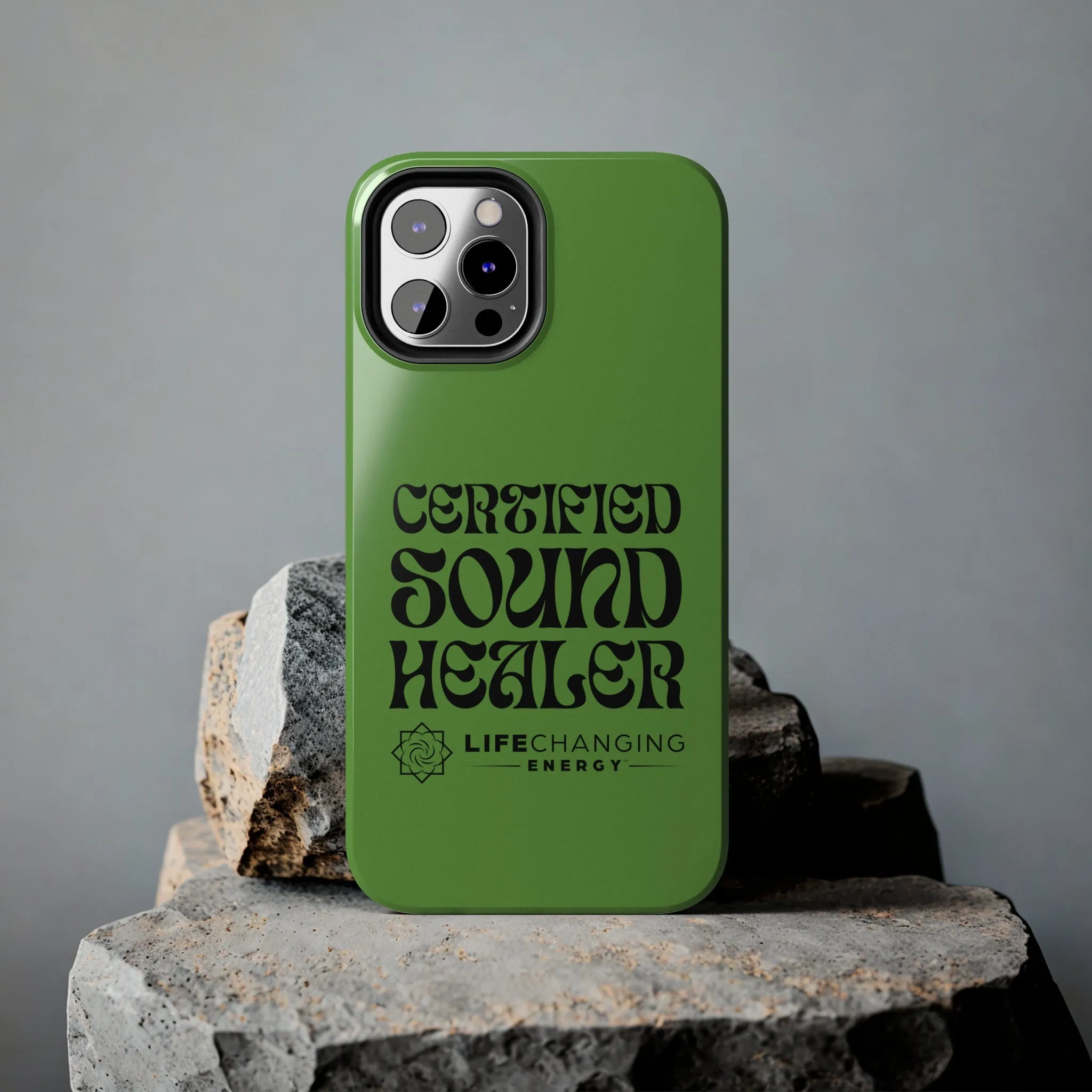 Certified Sound Healer Phone Case - Green