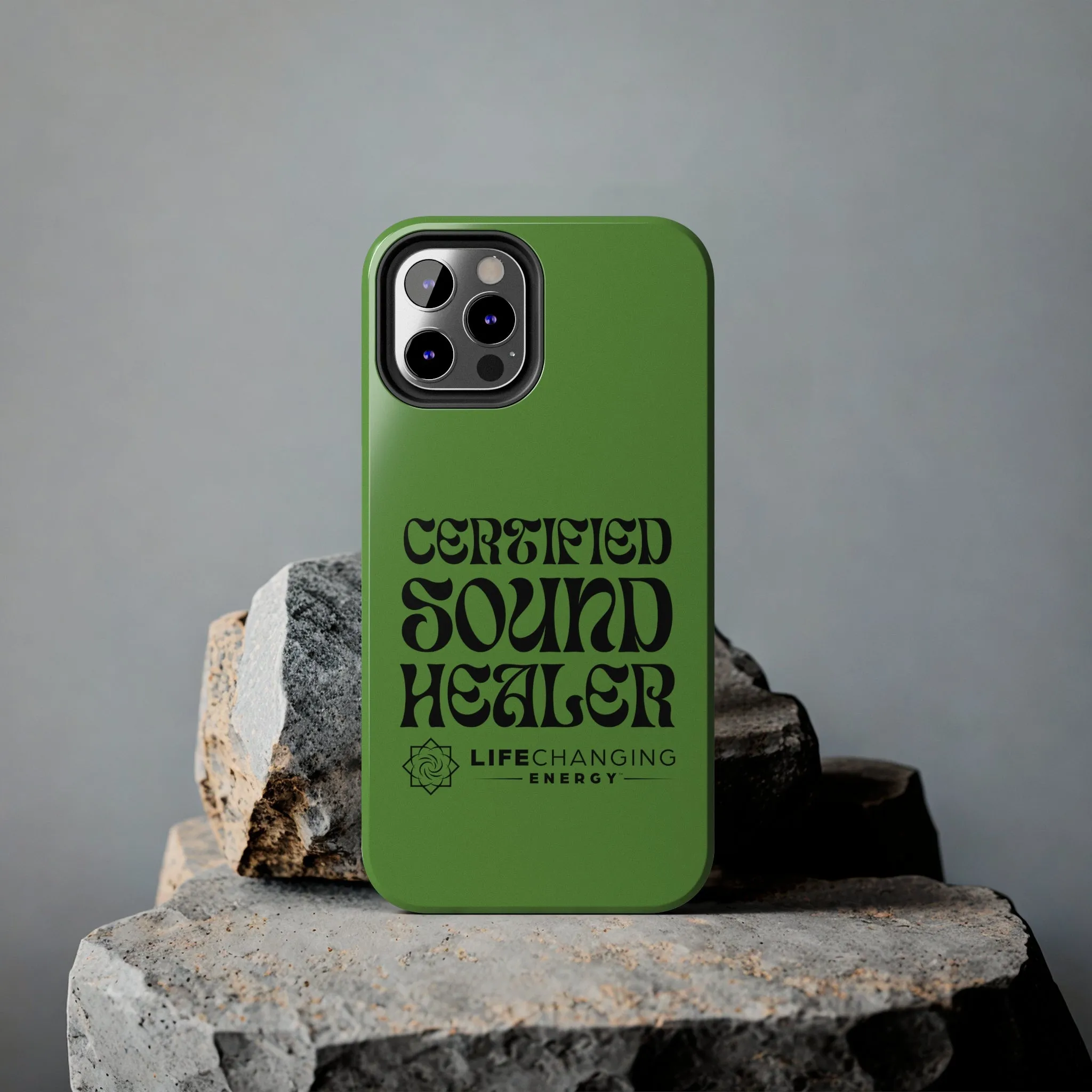Certified Sound Healer Phone Case - Green