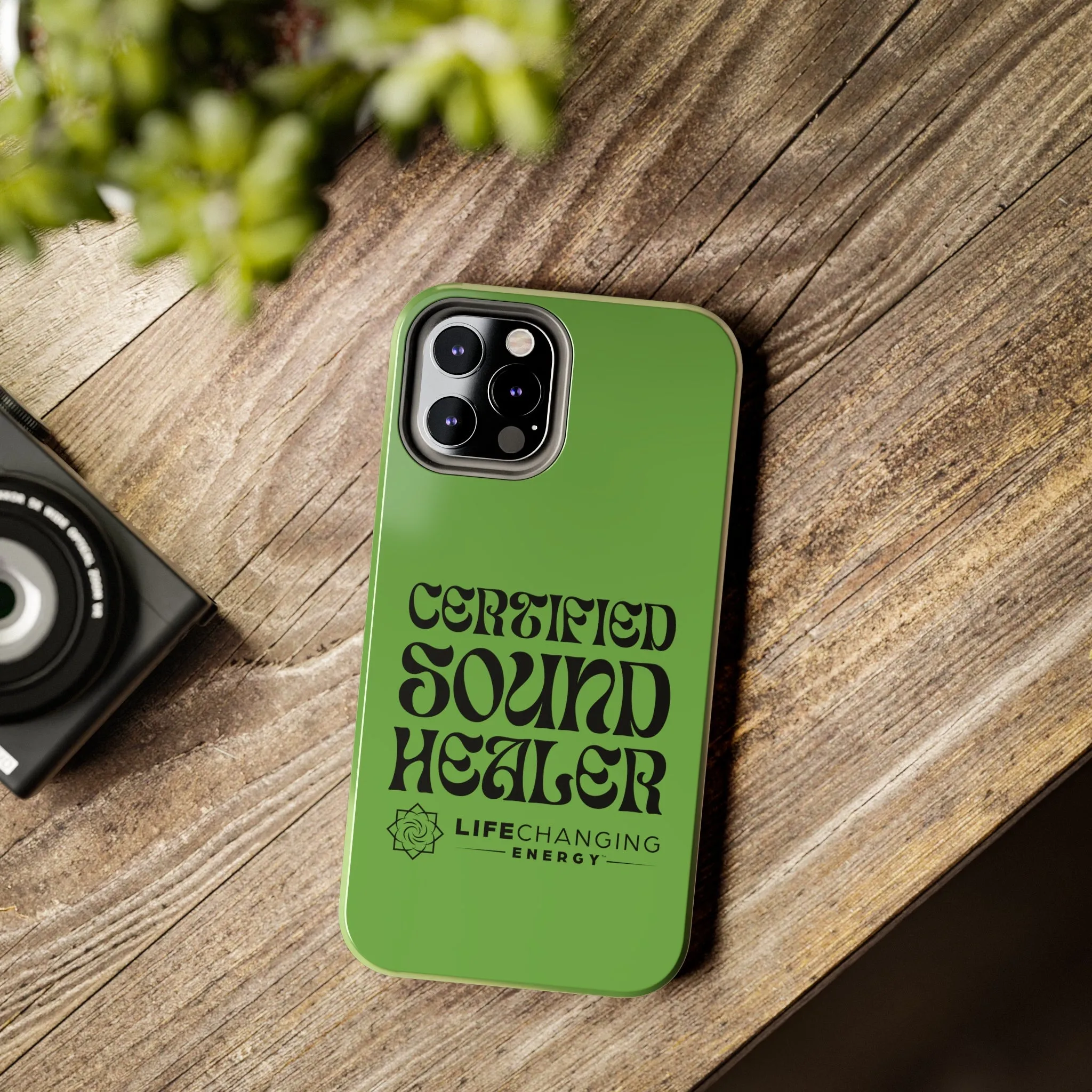 Certified Sound Healer Phone Case - Green
