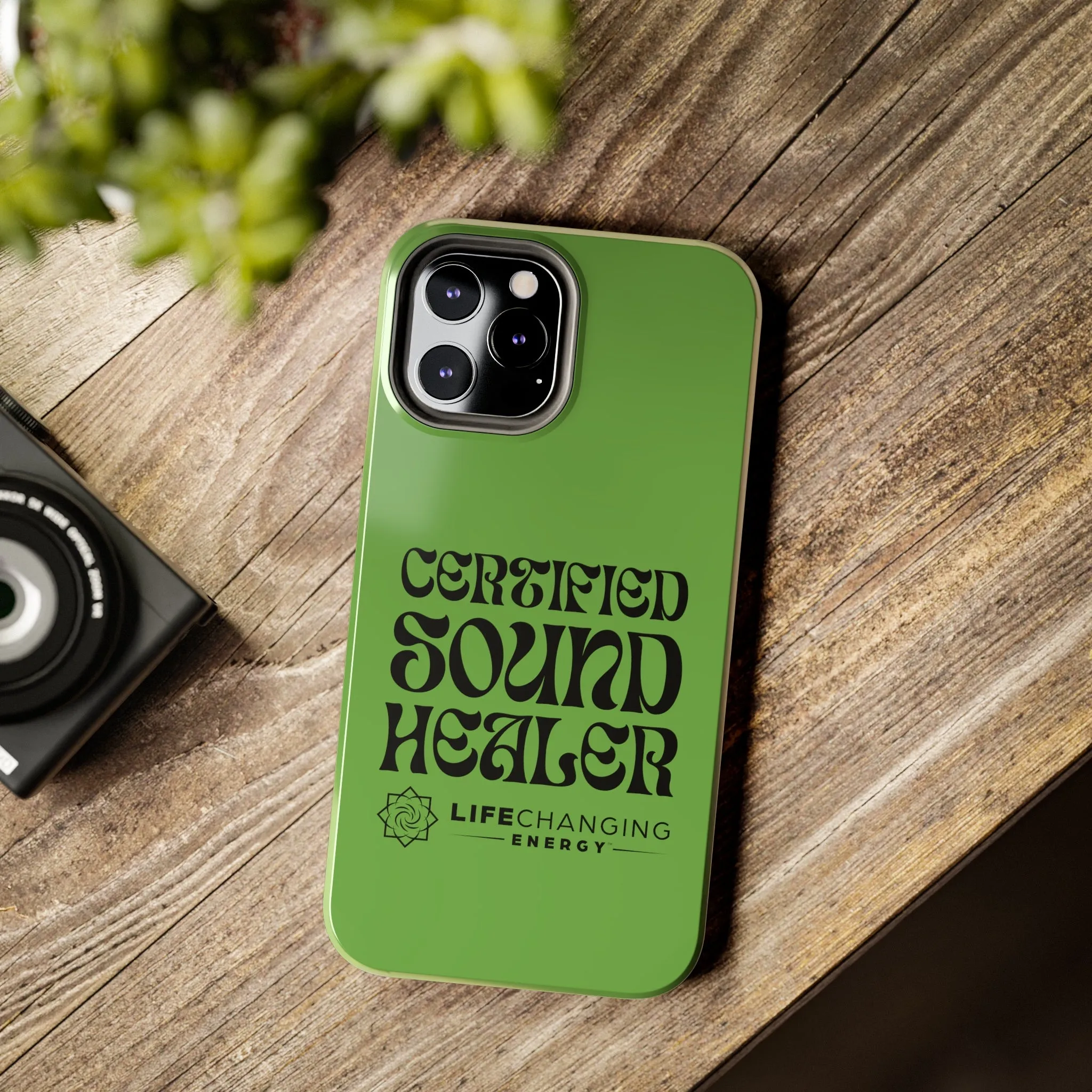 Certified Sound Healer Phone Case - Green