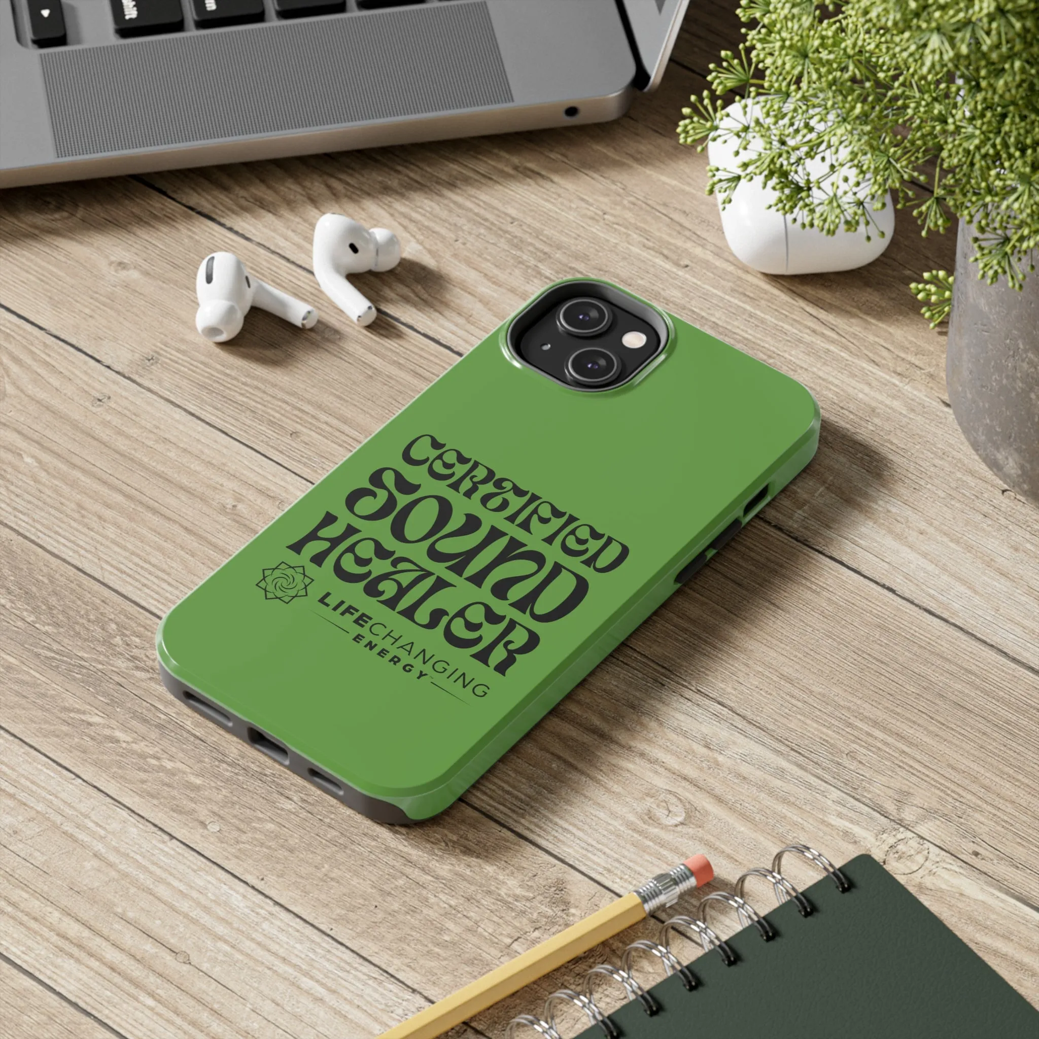 Certified Sound Healer Phone Case - Green