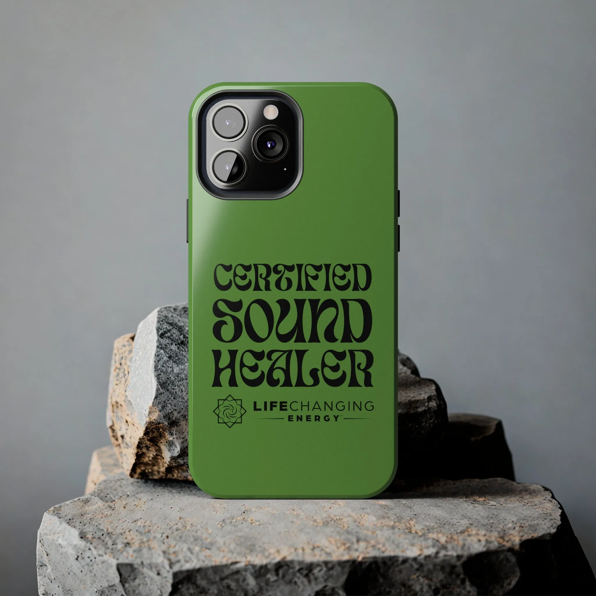 Certified Sound Healer Phone Case - Green