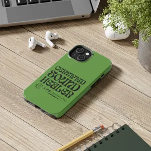 Certified Sound Healer Phone Case - Green