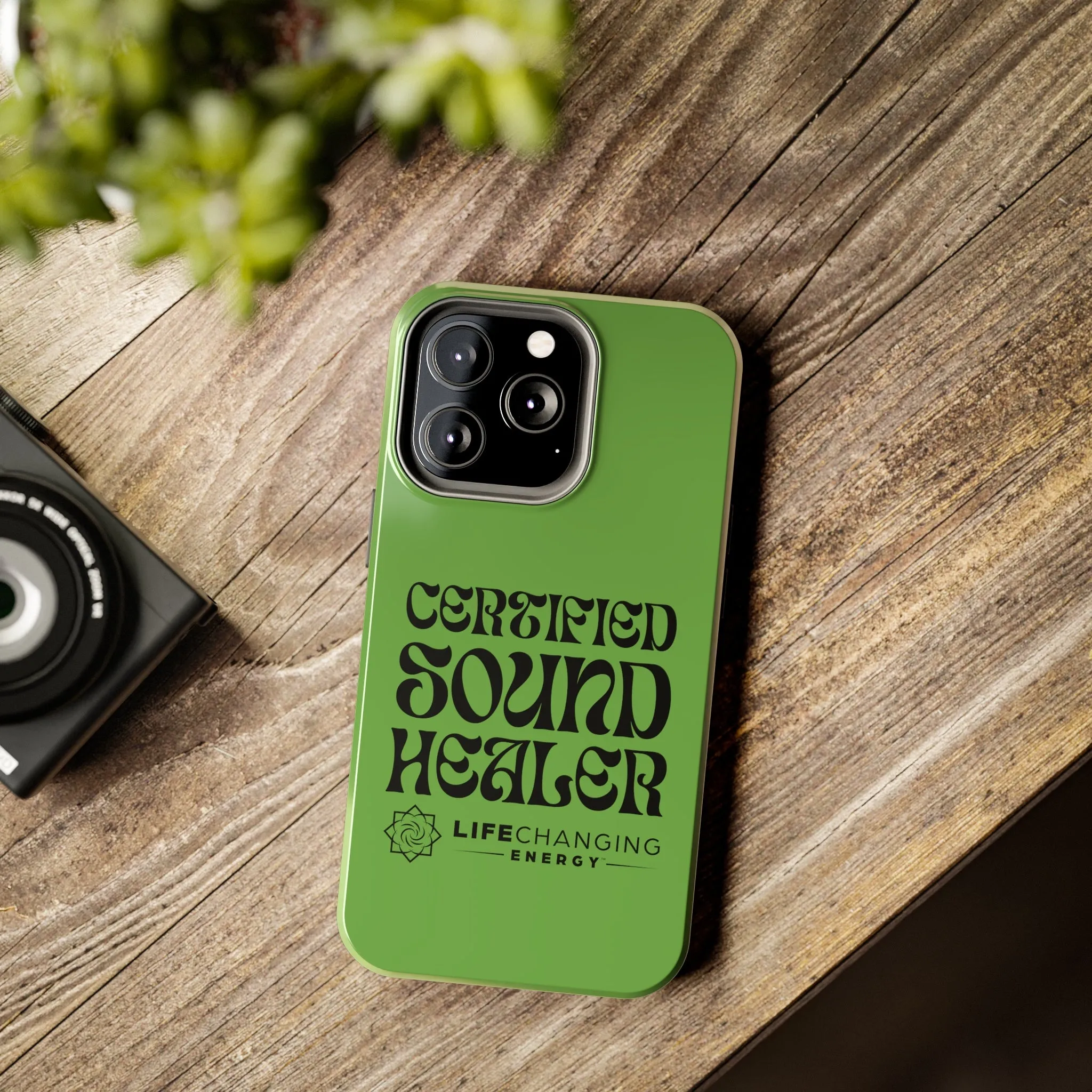 Certified Sound Healer Phone Case - Green