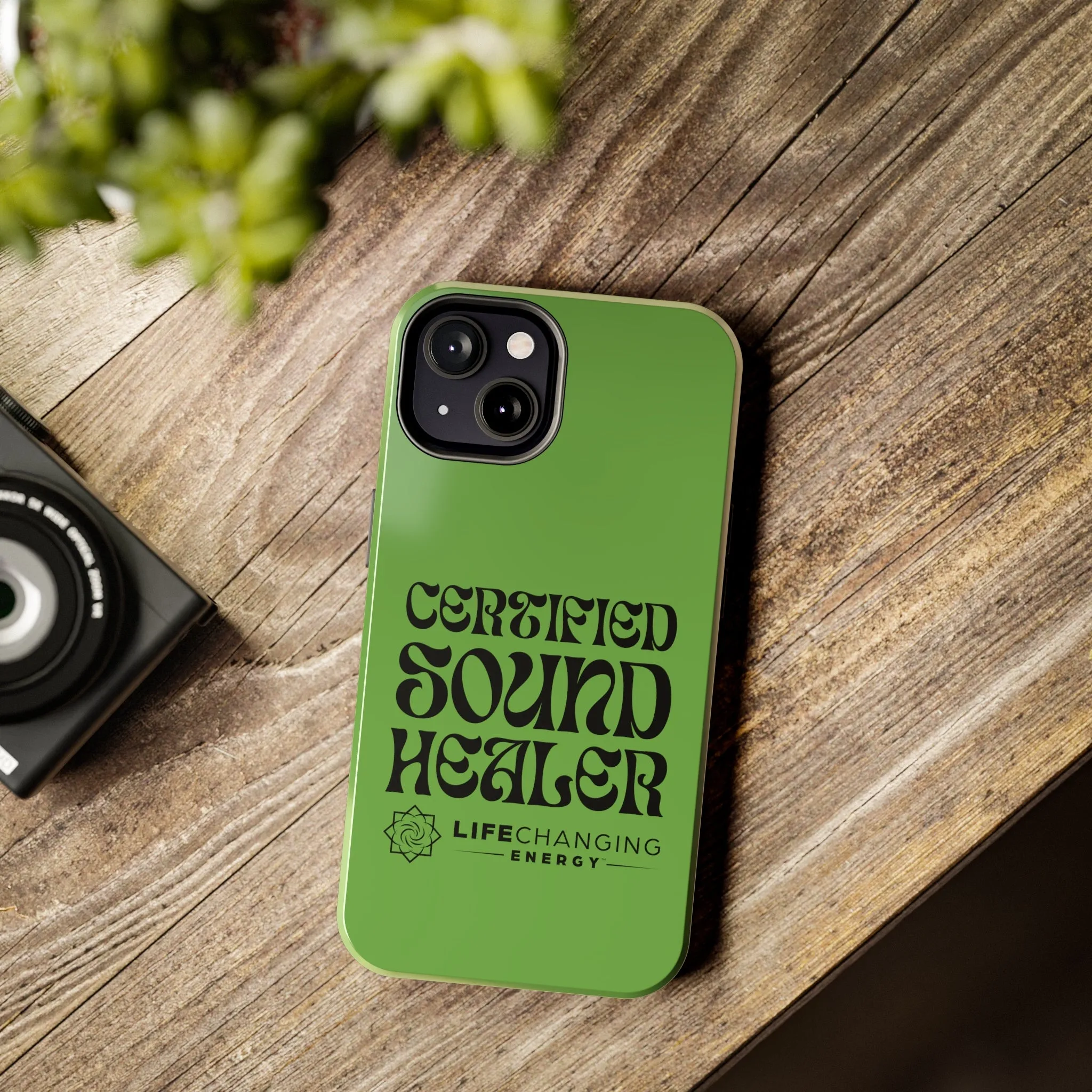 Certified Sound Healer Phone Case - Green