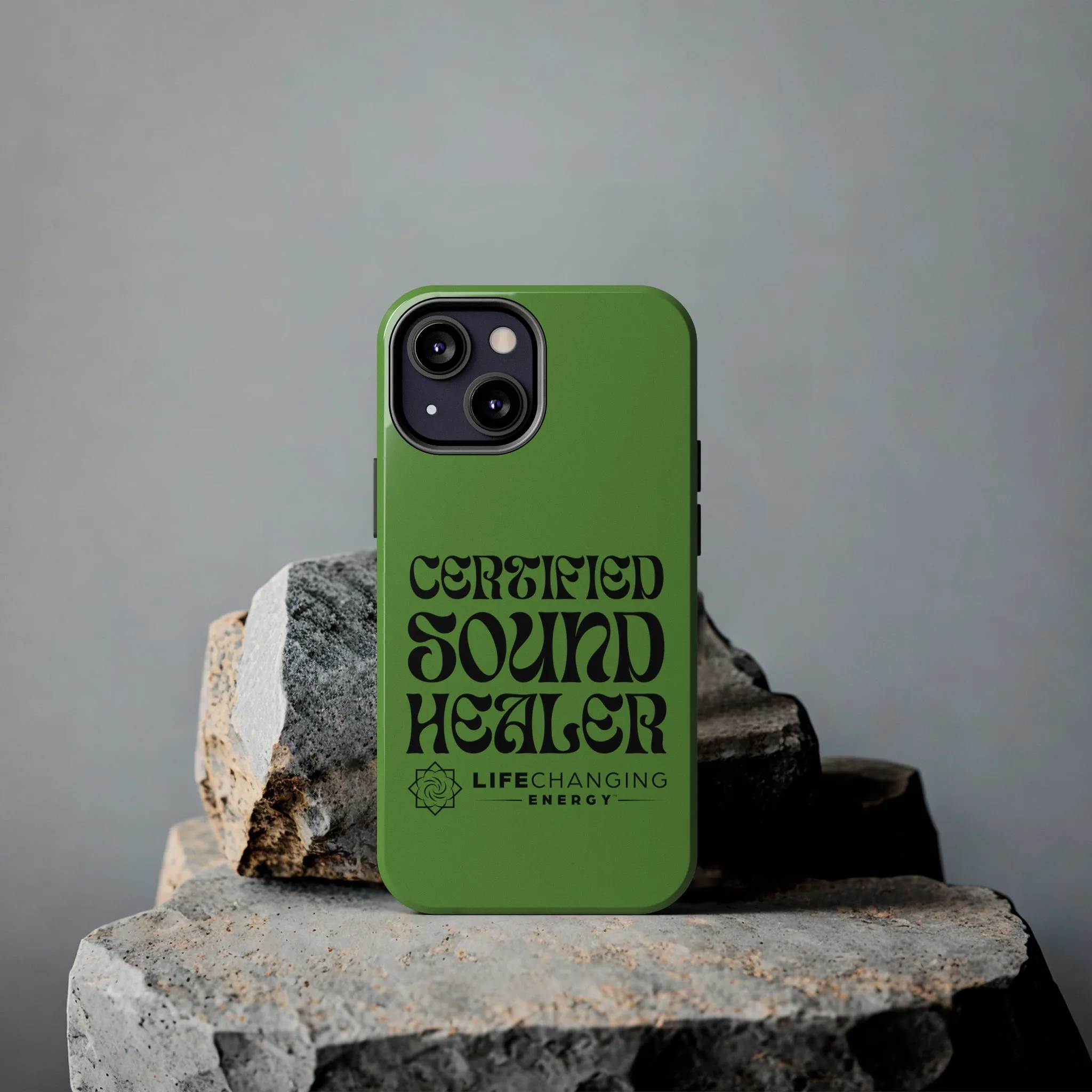 Certified Sound Healer Phone Case - Green