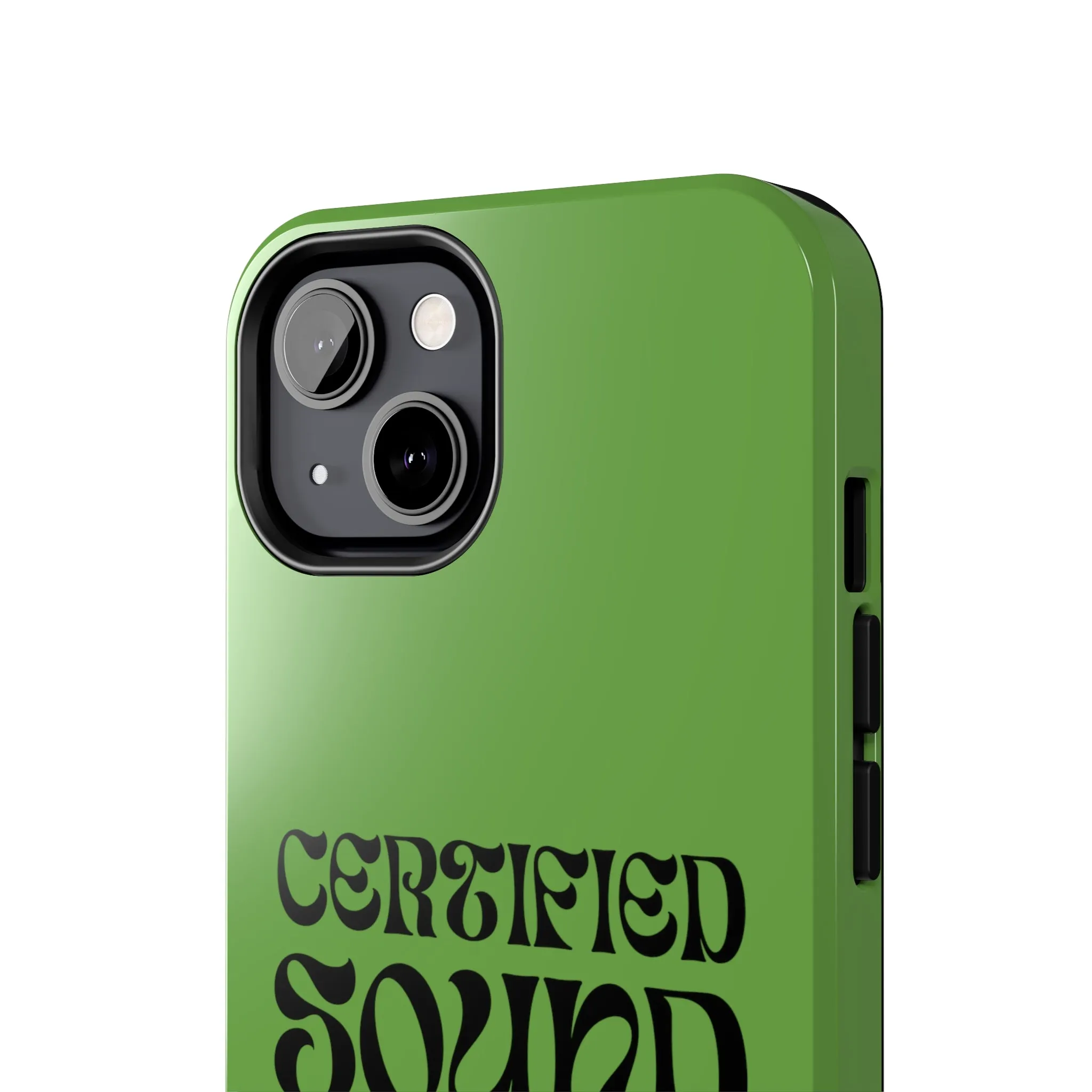 Certified Sound Healer Phone Case - Green