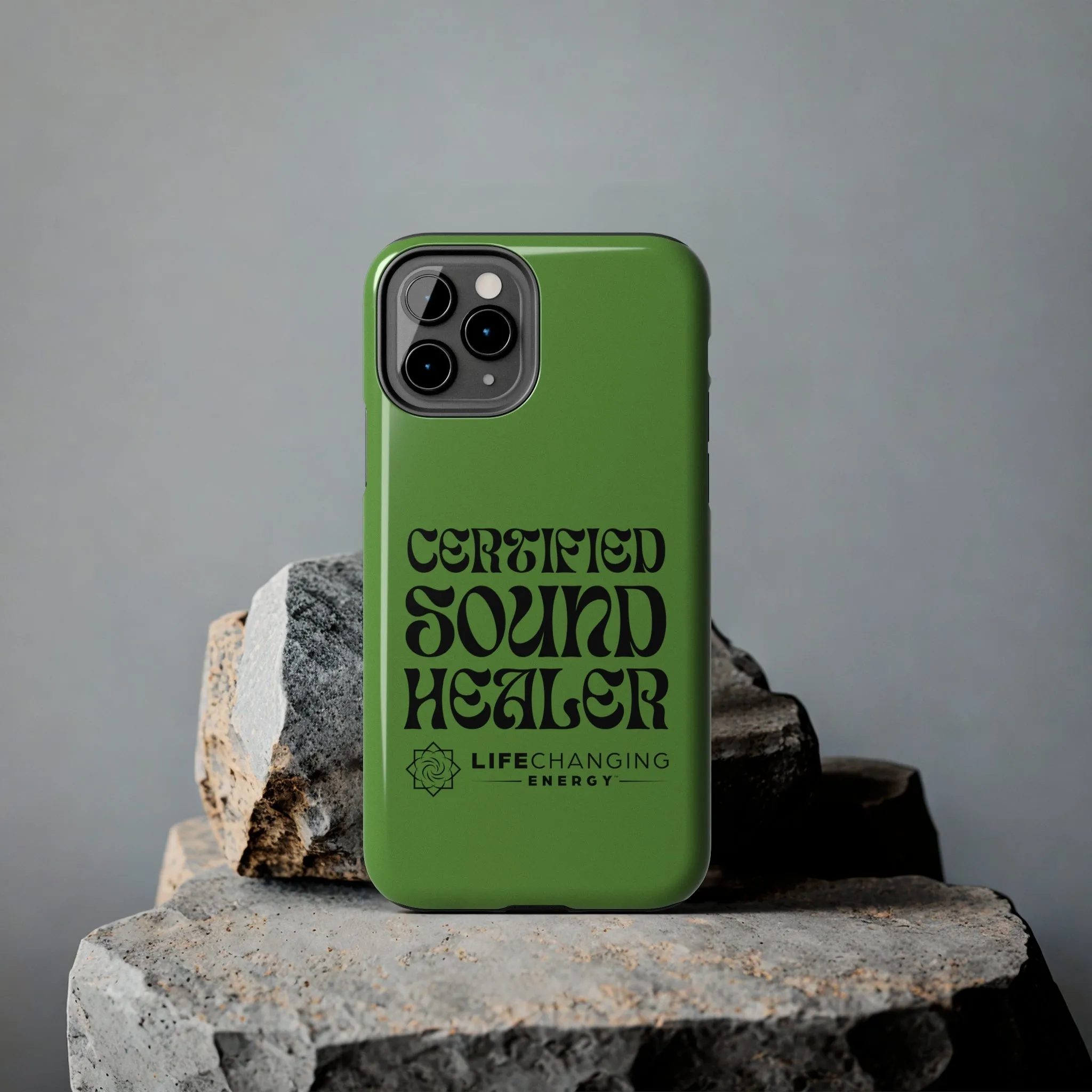 Certified Sound Healer Phone Case - Green