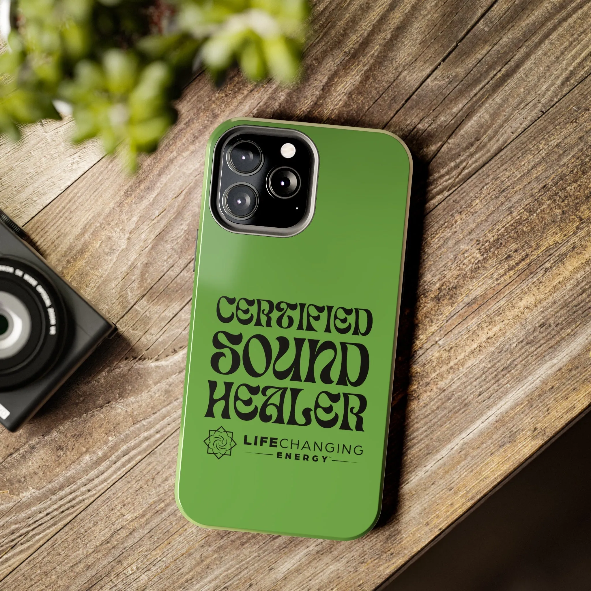Certified Sound Healer Phone Case - Green