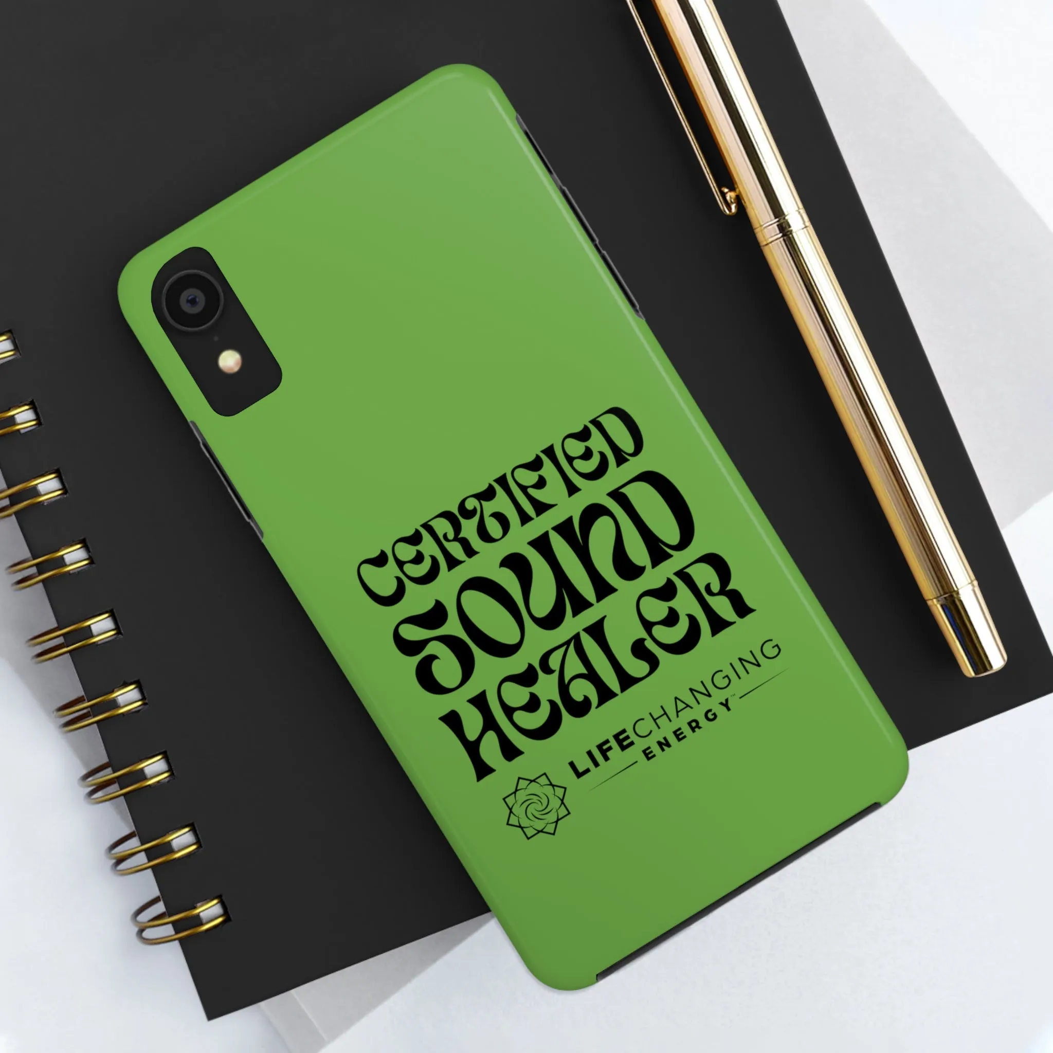Certified Sound Healer Phone Case - Green