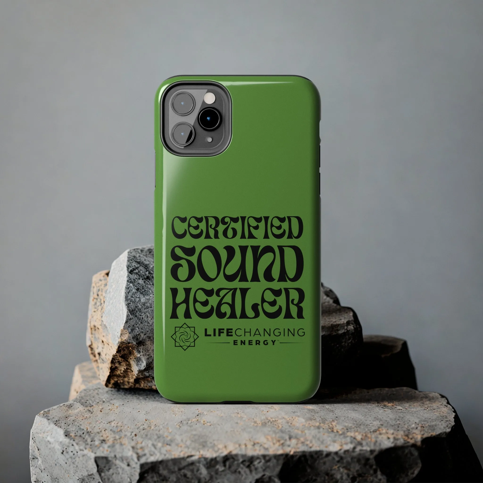 Certified Sound Healer Phone Case - Green