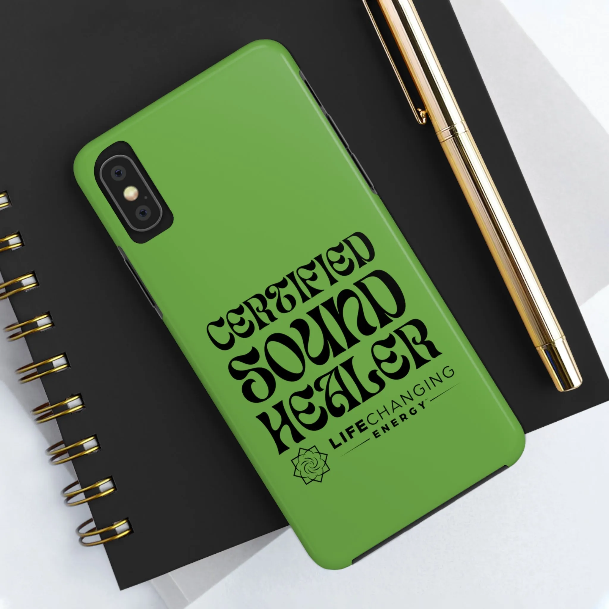Certified Sound Healer Phone Case - Green