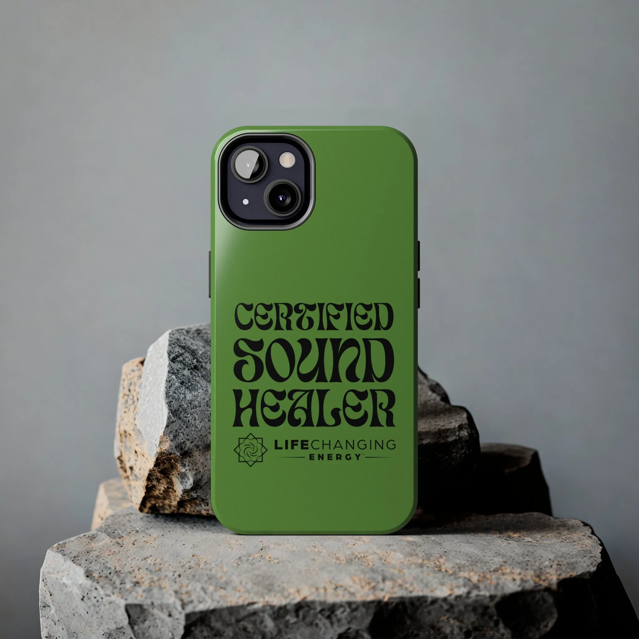 Certified Sound Healer Phone Case - Green