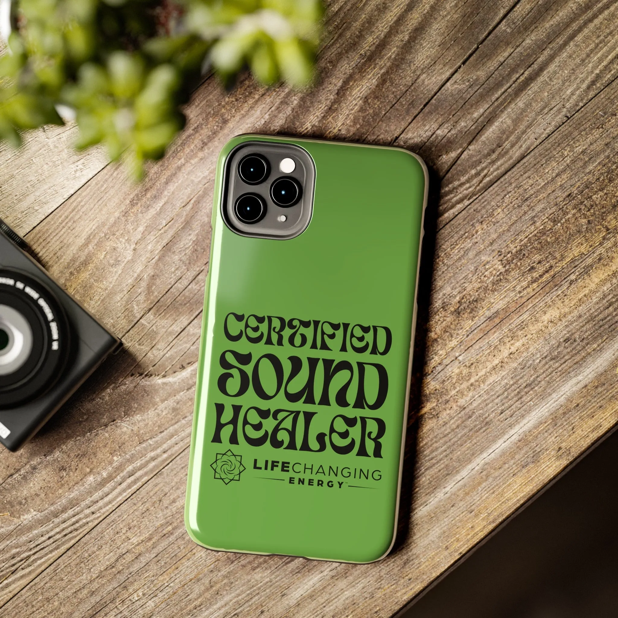 Certified Sound Healer Phone Case - Green