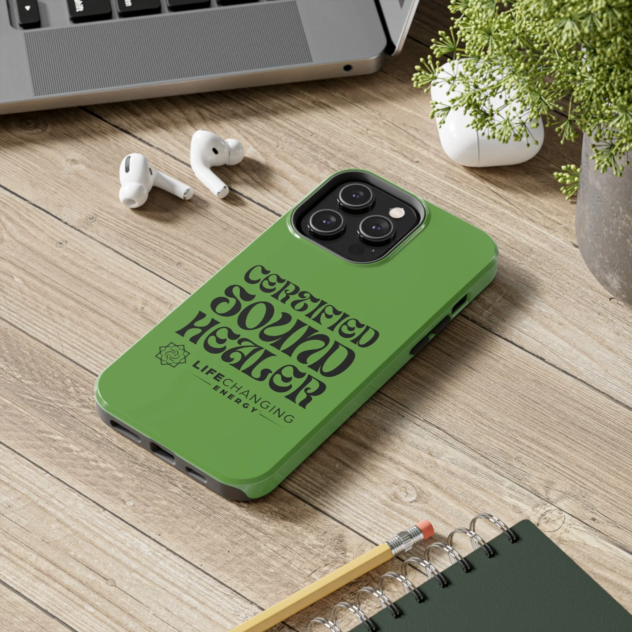 Certified Sound Healer Phone Case - Green