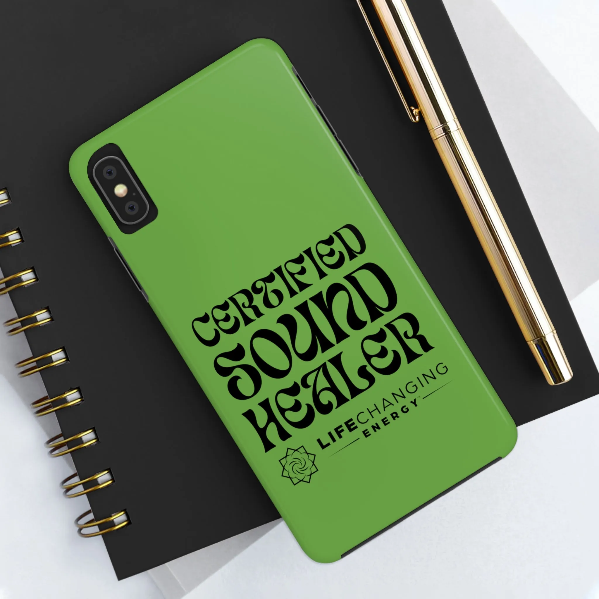 Certified Sound Healer Phone Case - Green