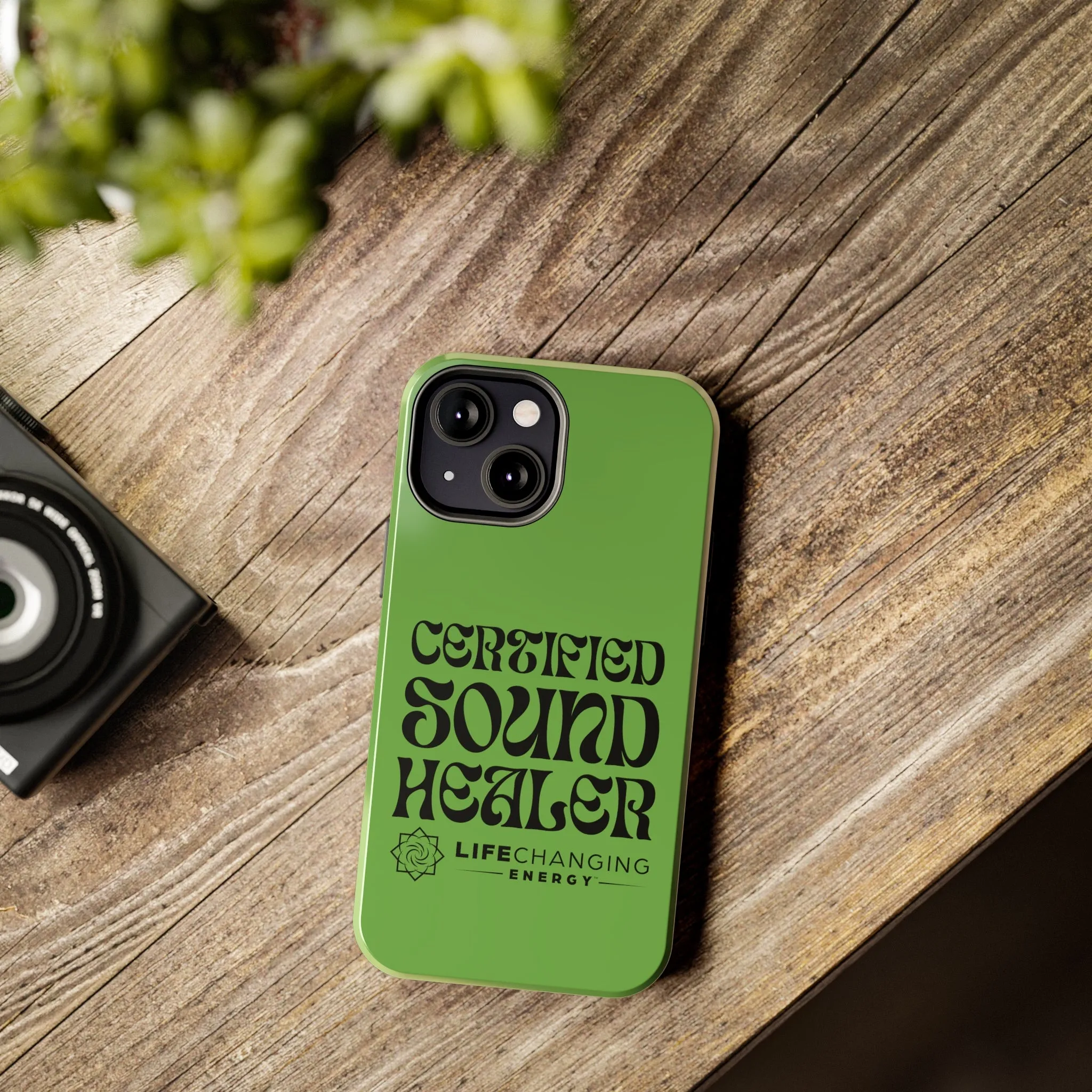 Certified Sound Healer Phone Case - Green