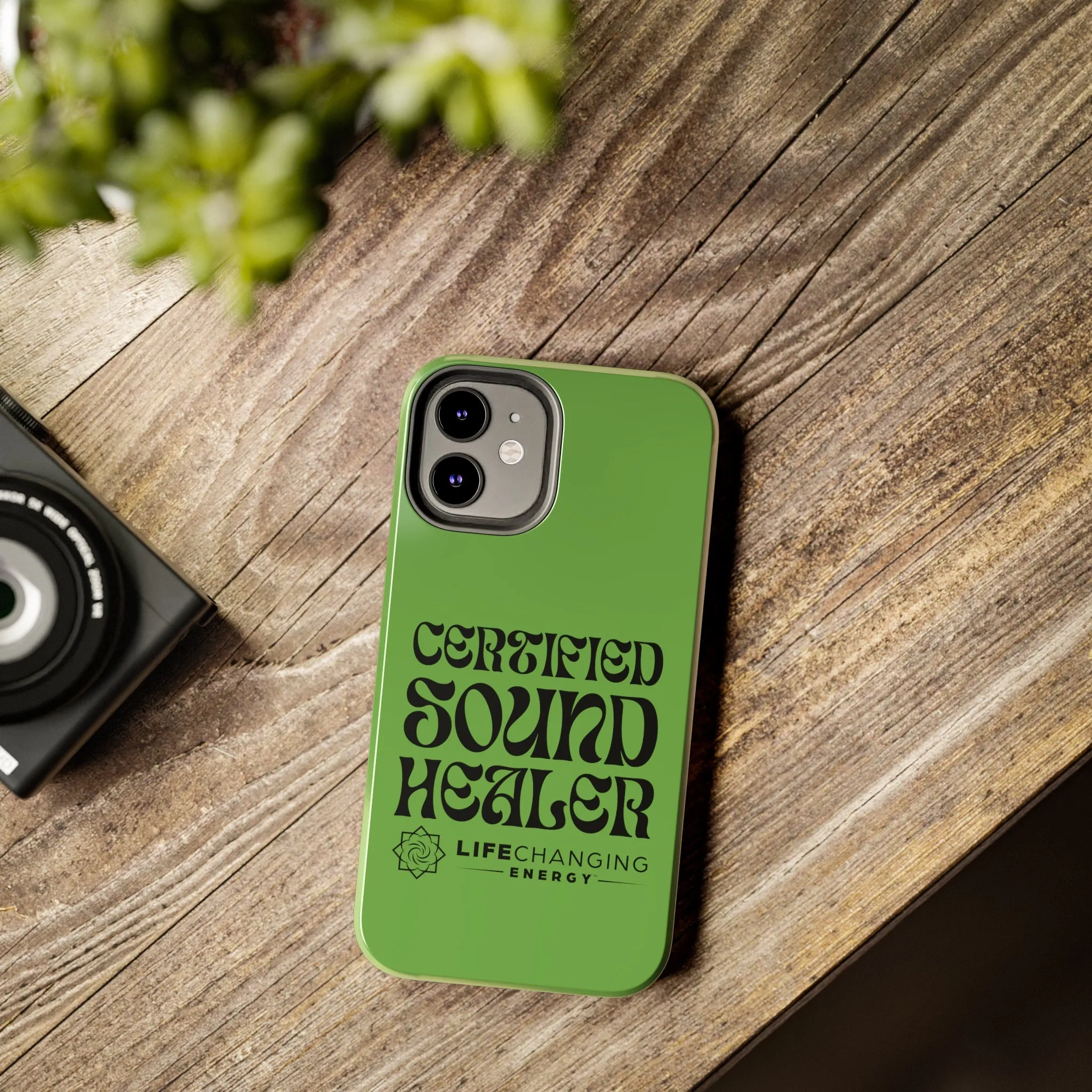 Certified Sound Healer Phone Case - Green