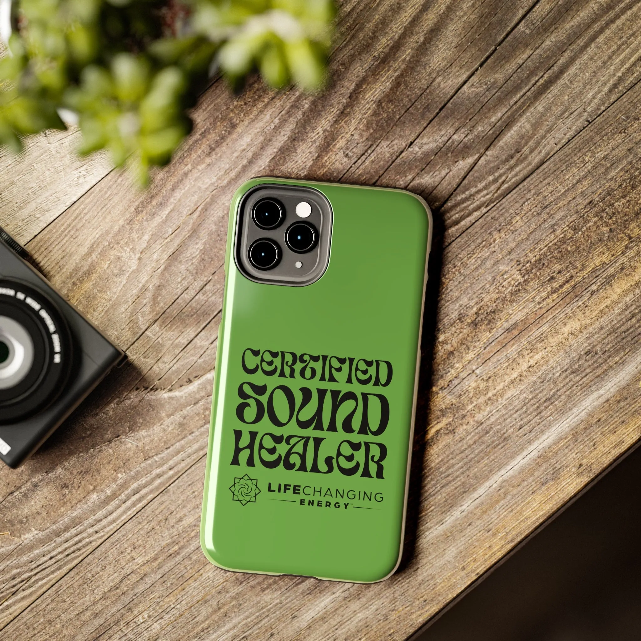 Certified Sound Healer Phone Case - Green