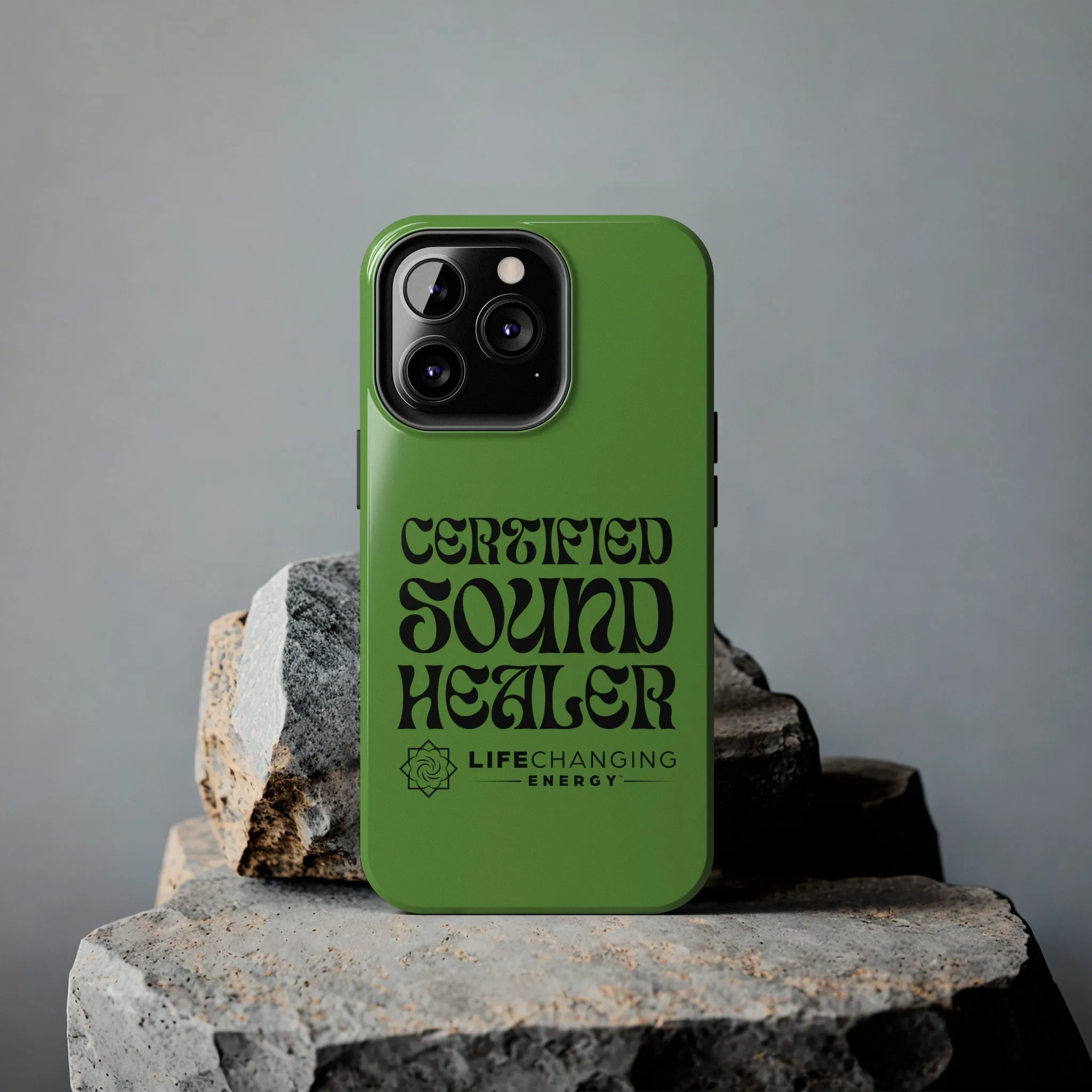 Certified Sound Healer Phone Case - Green