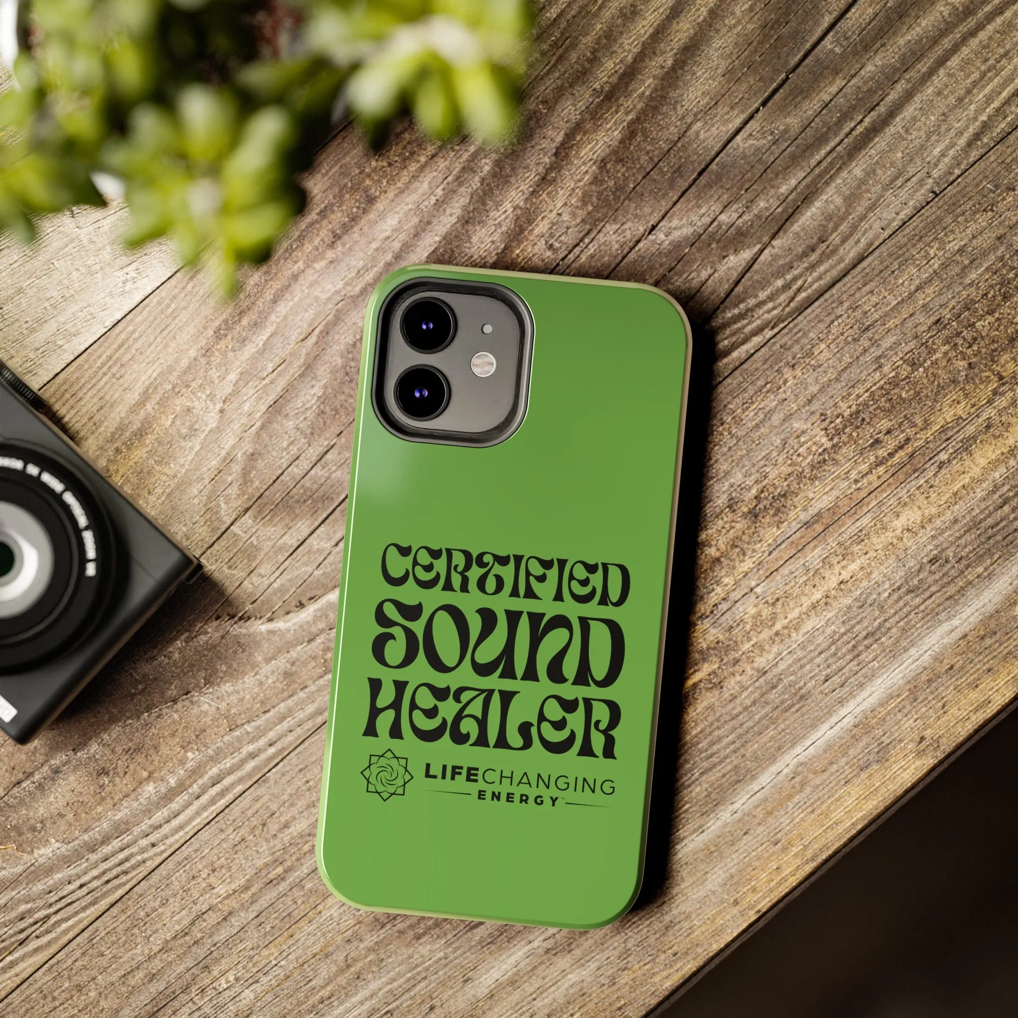 Certified Sound Healer Phone Case - Green