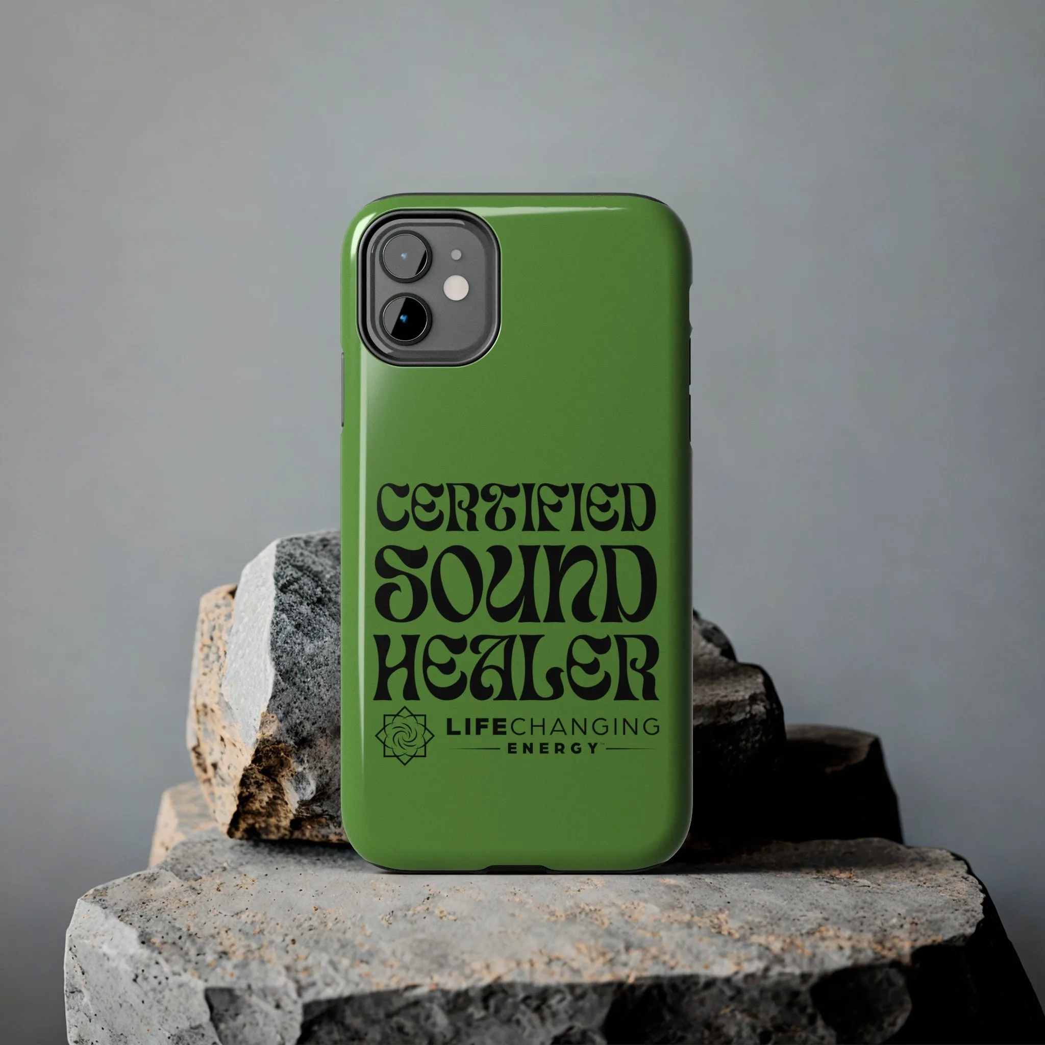 Certified Sound Healer Phone Case - Green