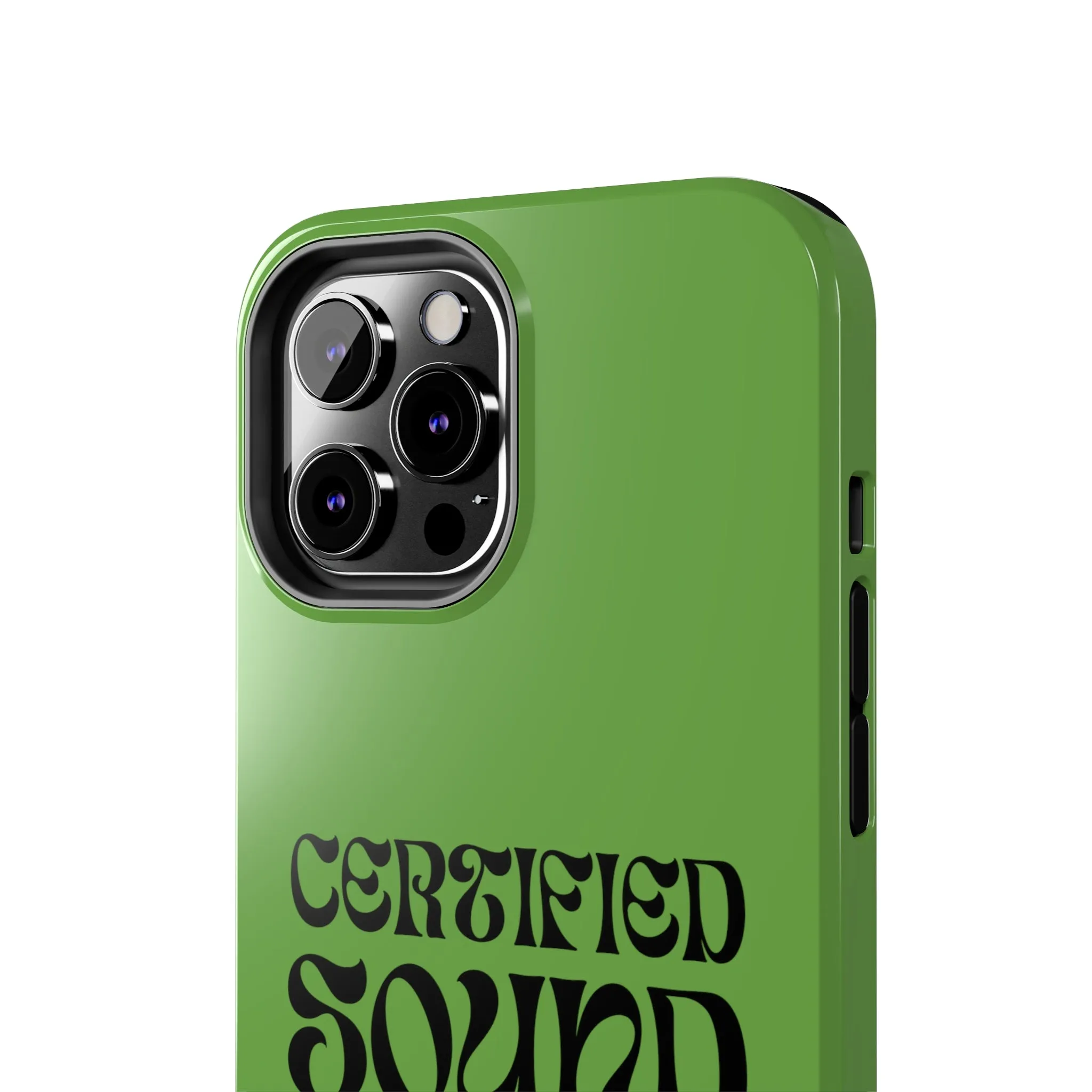 Certified Sound Healer Phone Case - Green