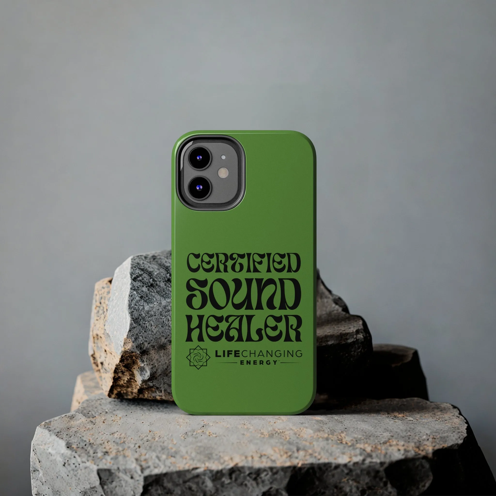 Certified Sound Healer Phone Case - Green