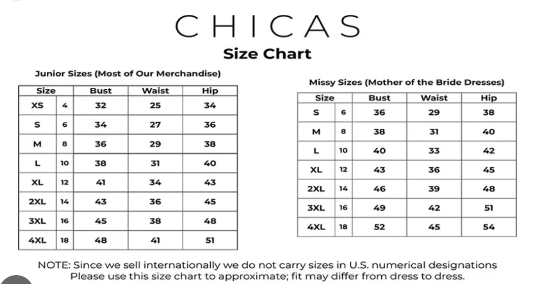 Chicas Evening Gown BT9027